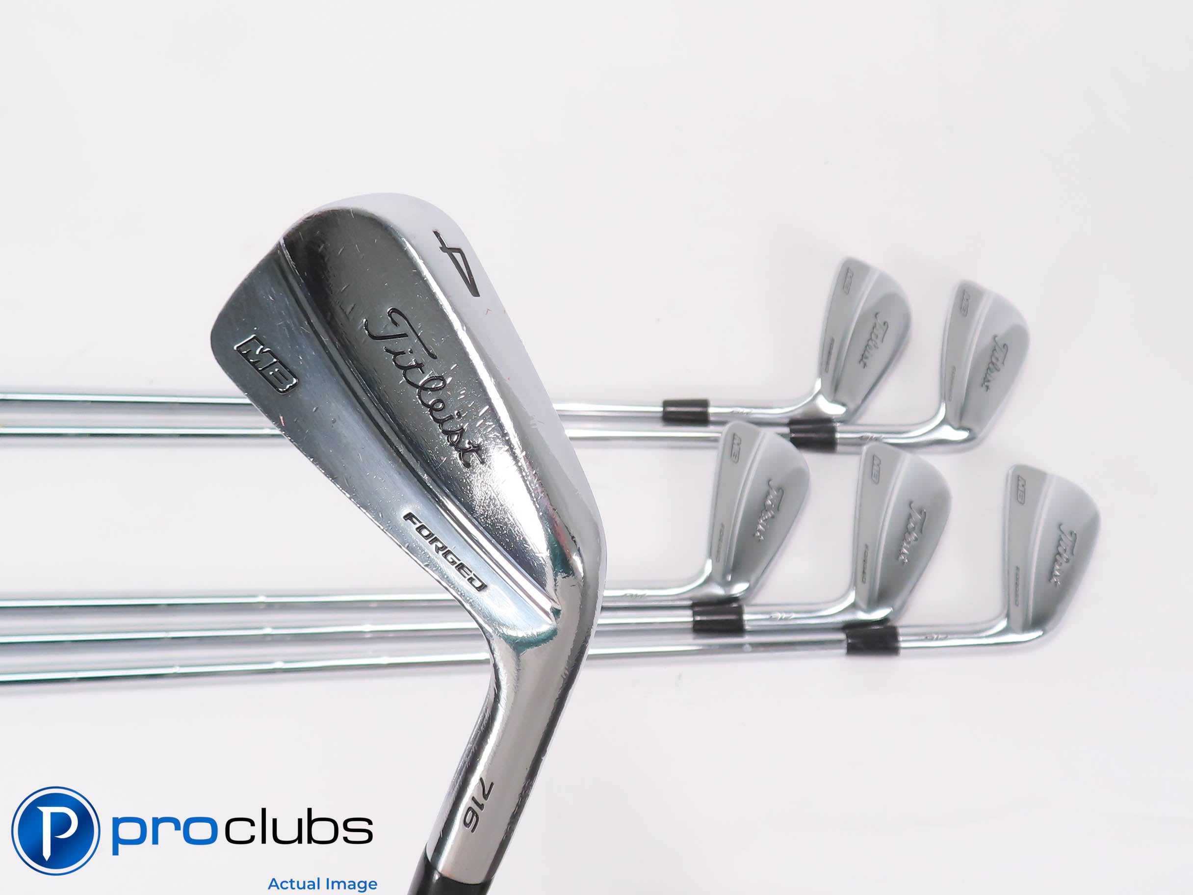 Titleist 716 MB Forged 4-9 IRON SET - DG Tour Issue X100 X-Flex Steel 462400