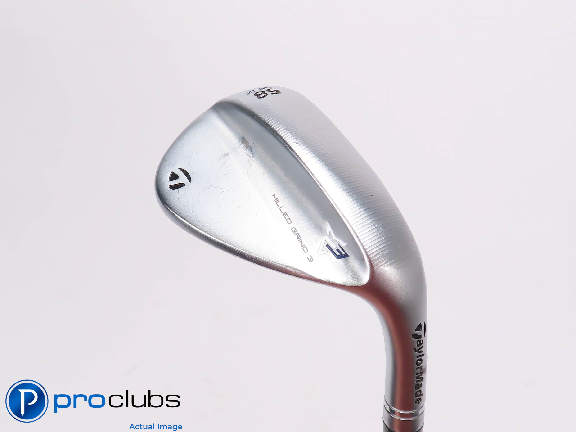 Nice TaylorMade Milled Grind 3 58*(12*) WEDGE HB-Grind KBS Regular+ Flex 462665