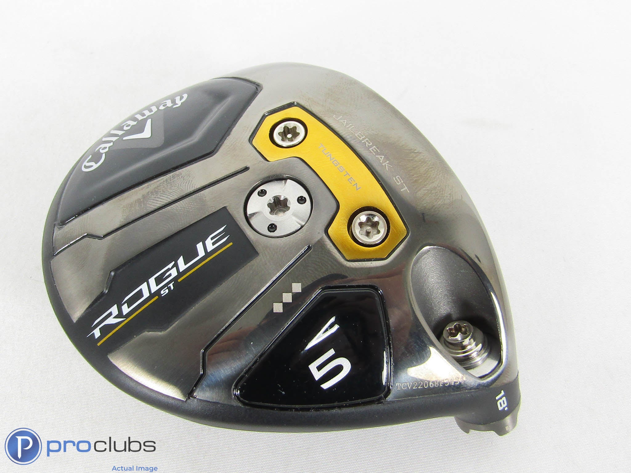Tour Issue! Callaway Rogue ST Triple Diamond 18* 5 Wood - Head Only - 462827
