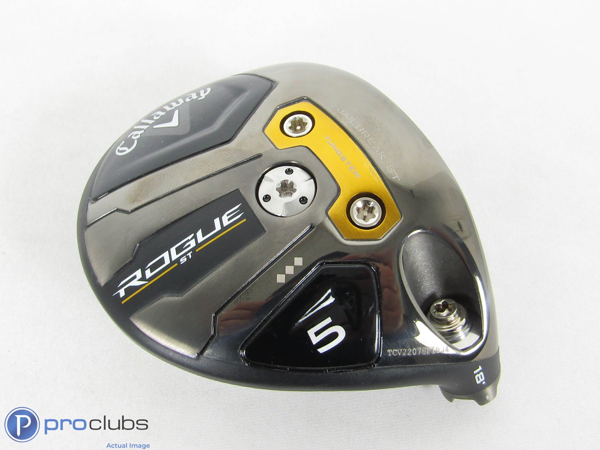 Tour Issue! Callaway Rogue ST Triple Diamond 18* 5 Wood - Head Only - 462828