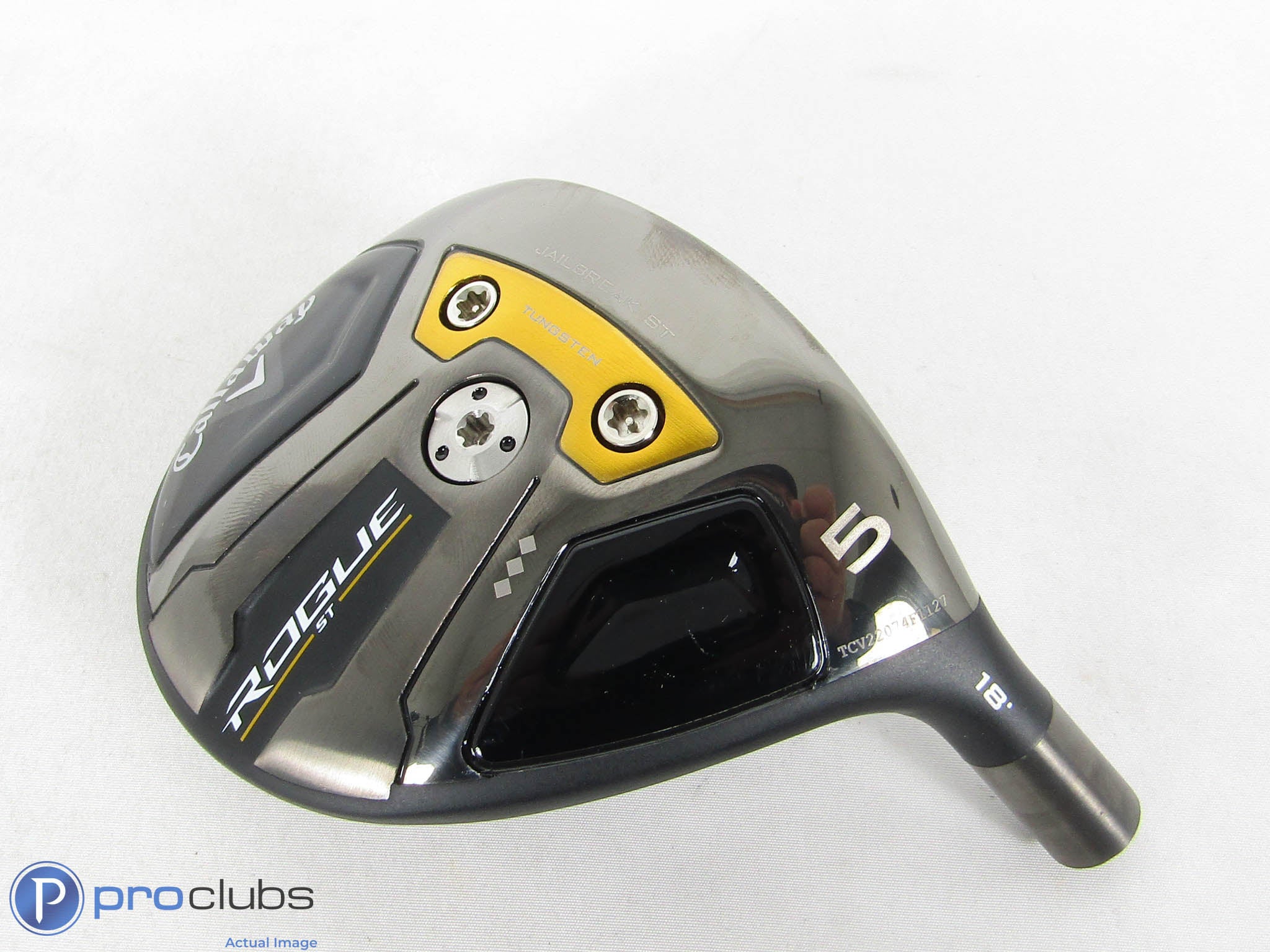 Tour Issue! Callaway Rogue ST Triple Diamond 18* 5 Wood - Head Only - 462842