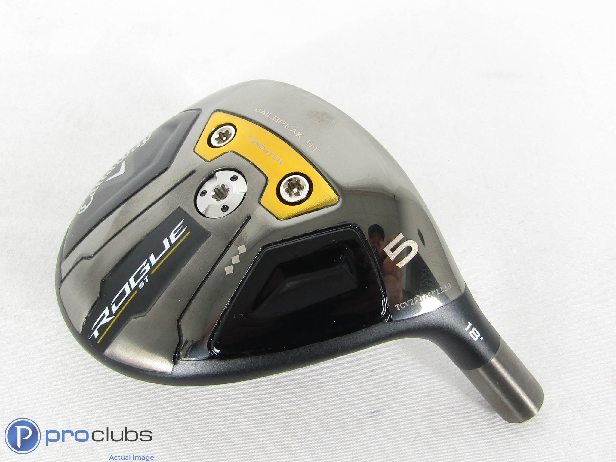 Tour Issue! Callaway Rogue ST Triple Diamond 18* 5 Wood - Head Only - 462817