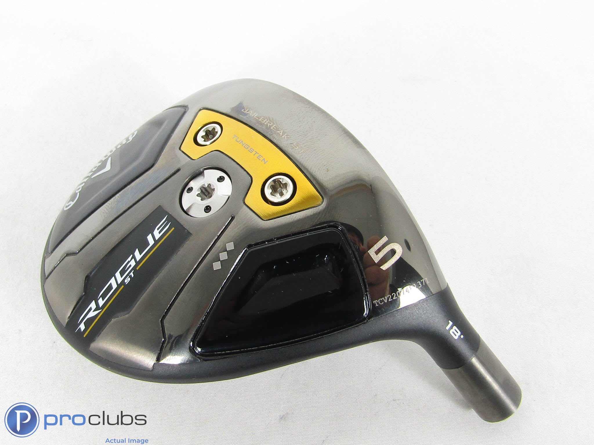 Tour Issue! Callaway Rogue ST Triple Diamond 18* 5 Wood - Head Only - 462841