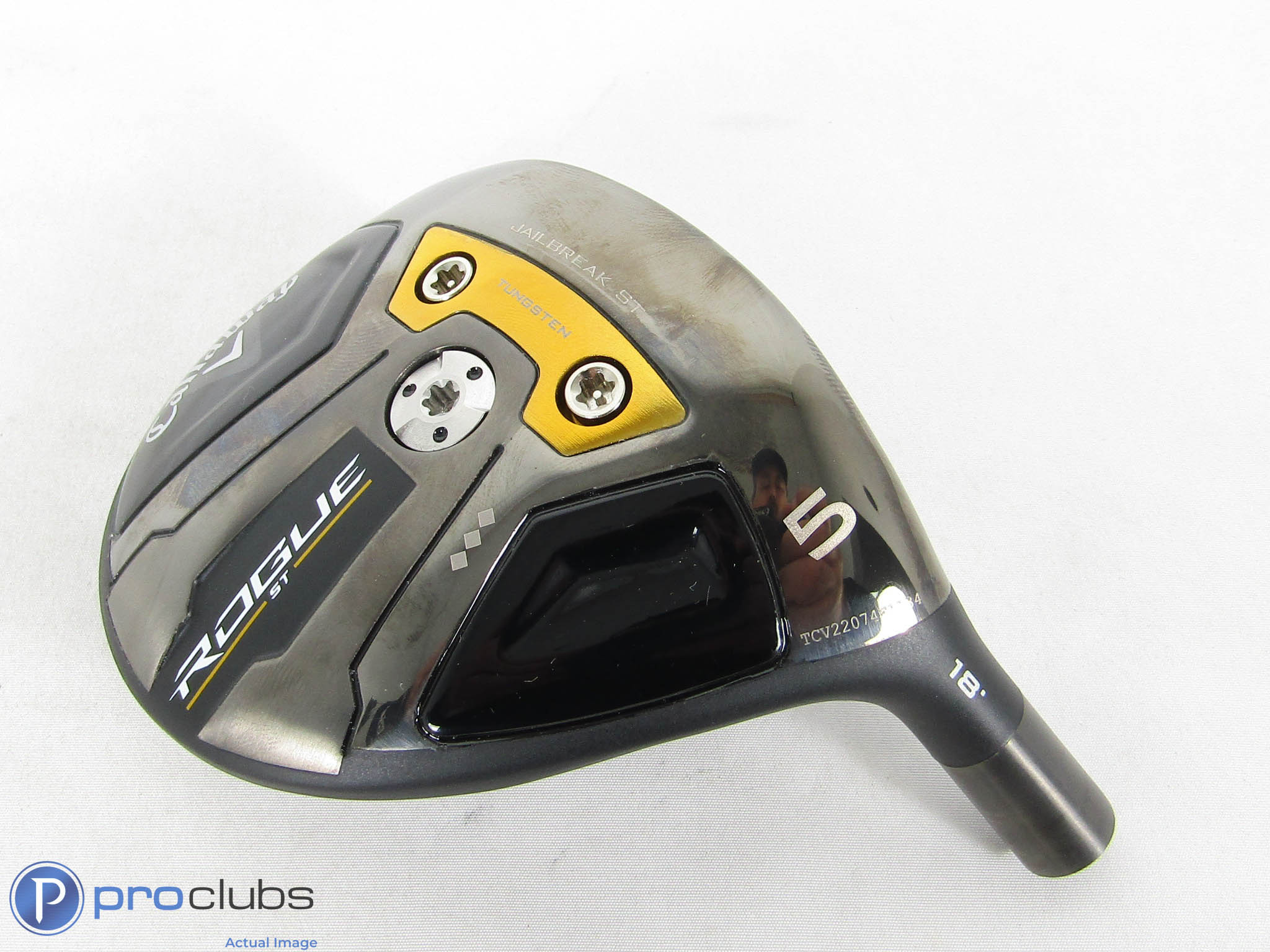 Tour Issue! Callaway Rogue ST Triple Diamond 18* 5 Wood - Head Only - 462837