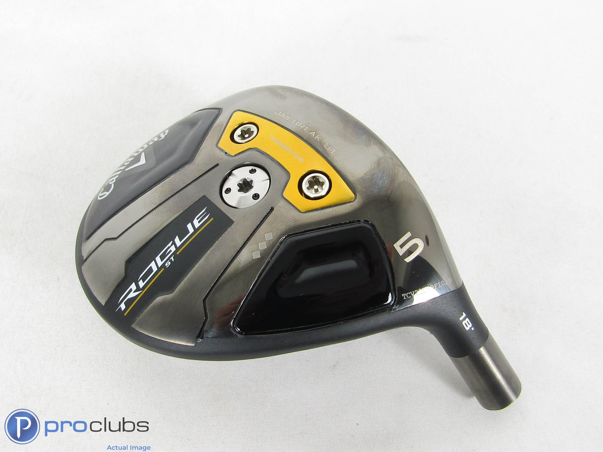 Tour Issue! Callaway Rogue ST Triple Diamond 18* 5 Wood - Head Only - 462838