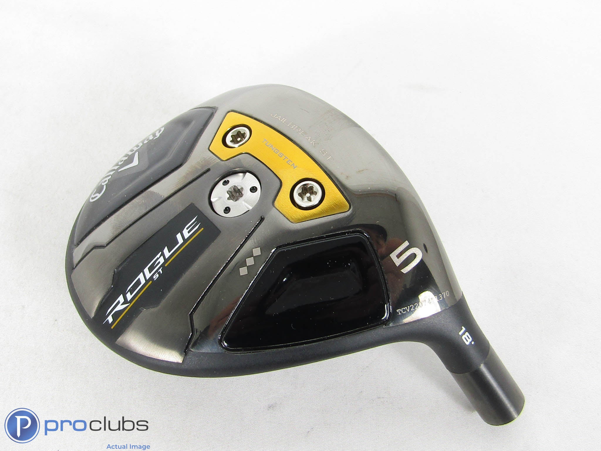Tour Issue! Callaway Rogue ST Triple Diamond 18* 5 Wood - Head Only - 462831