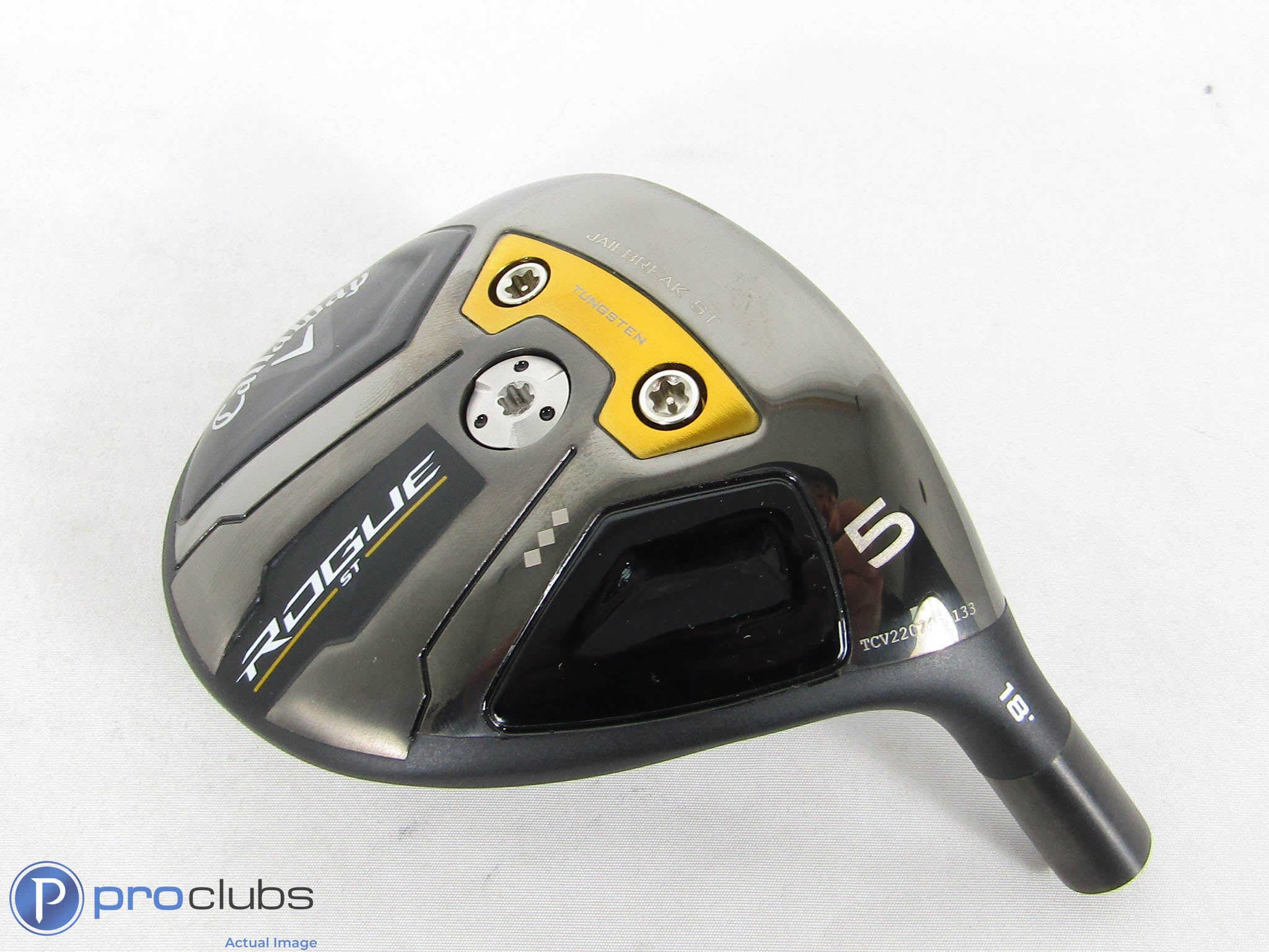 Tour Issue! Callaway Rogue ST Triple Diamond 18* 5 Wood - Head Only - 462829