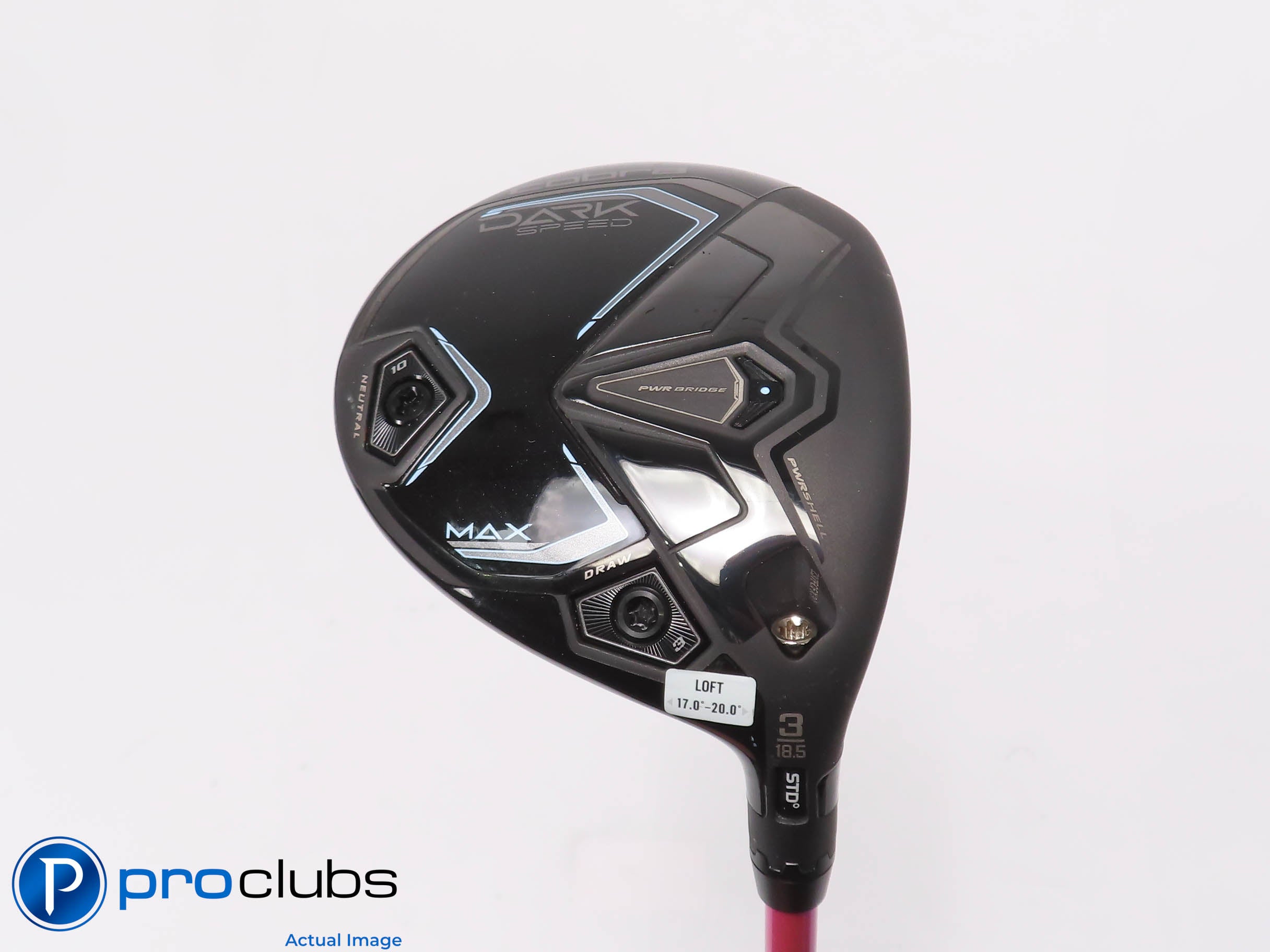 Cobra Ladies DARKSPEED MAX 18.5* 3 Wood - Aldila Pink NV 55g Ladies Flex #462551