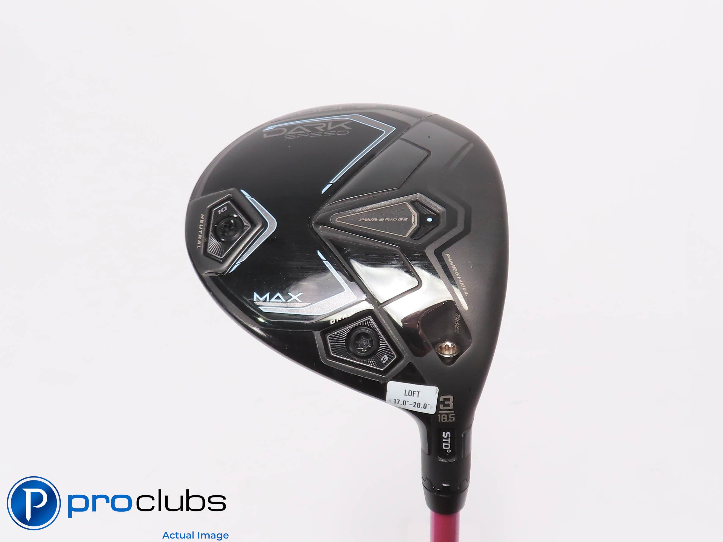 Cobra Ladies DARKSPEED MAX 18.5* 3 Wood - Aldila Pink NV 55g Ladies Flex #462553