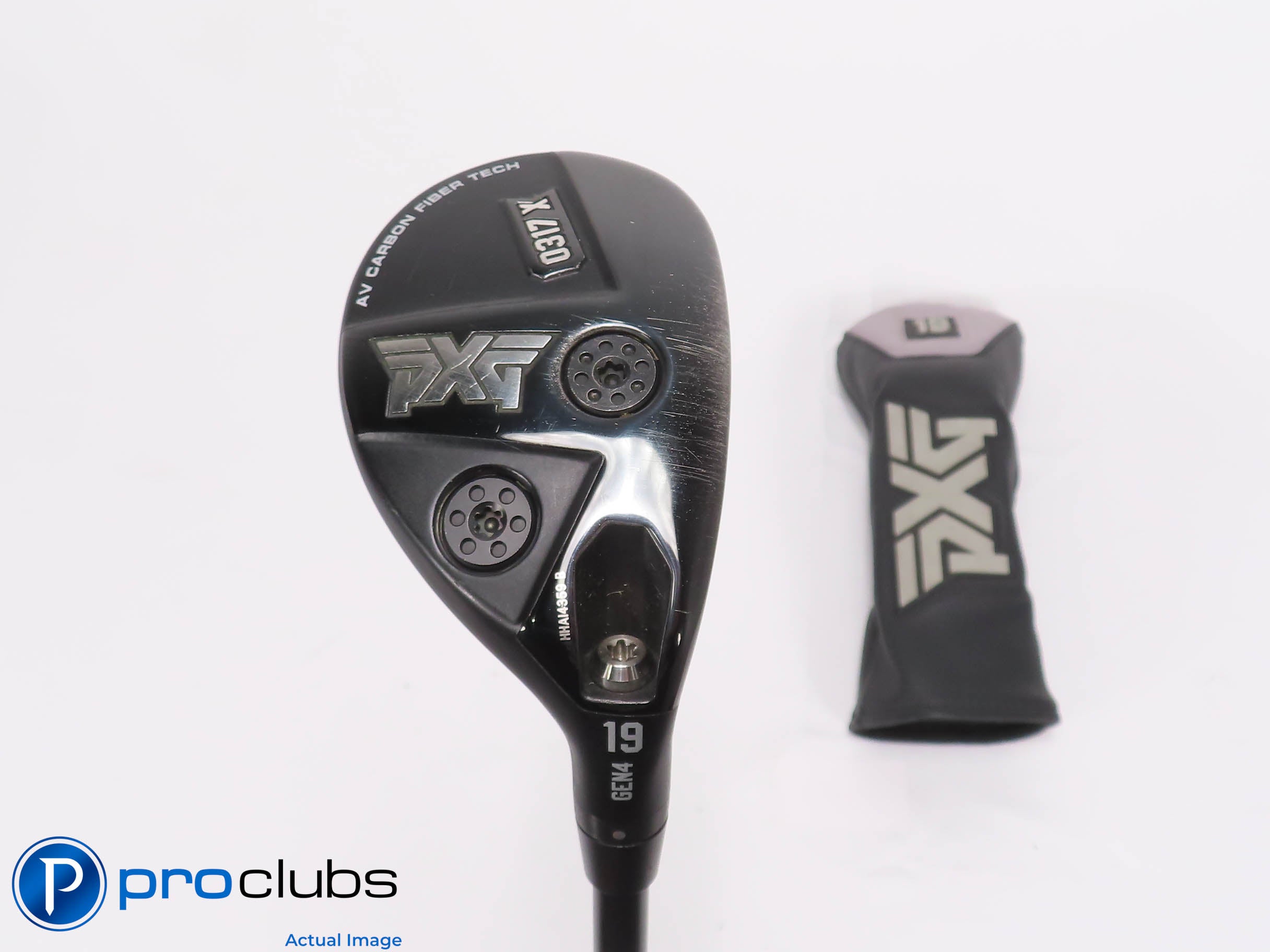 Nice PXG 0317X Gen4 19* HYBRID w/Cover - KBS Tour Prototype 85 X-Flex 462410