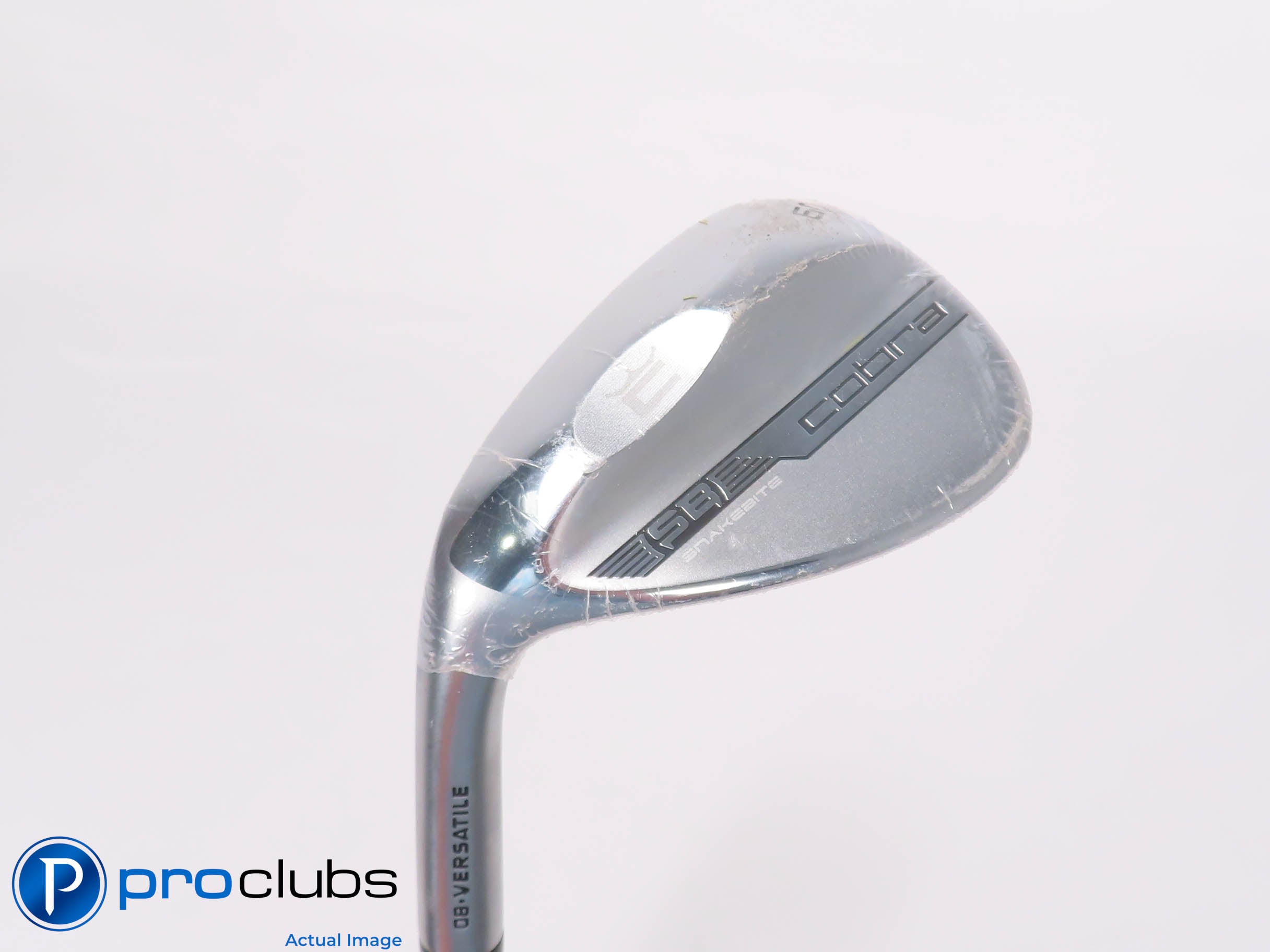 NEW Left Handed Cobra '23 SB 60*(8*) WEDGE V-Grind - KBS 130 X-Flex Steel 459922