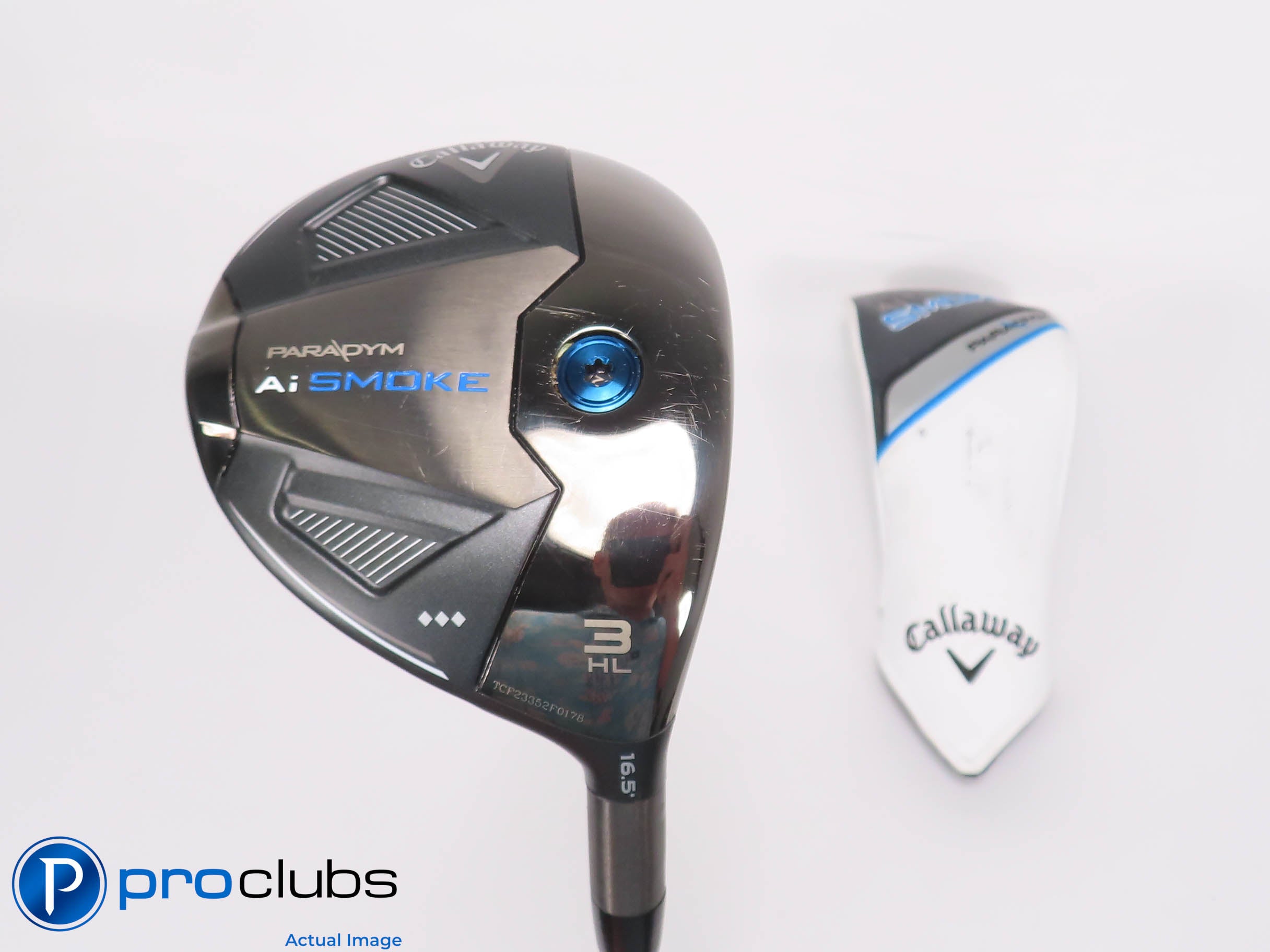 Tour Issue Callaway Ai Smoke Triple Diamond 16.5* HL 3 WOOD W/HC Diamana TX-Flex