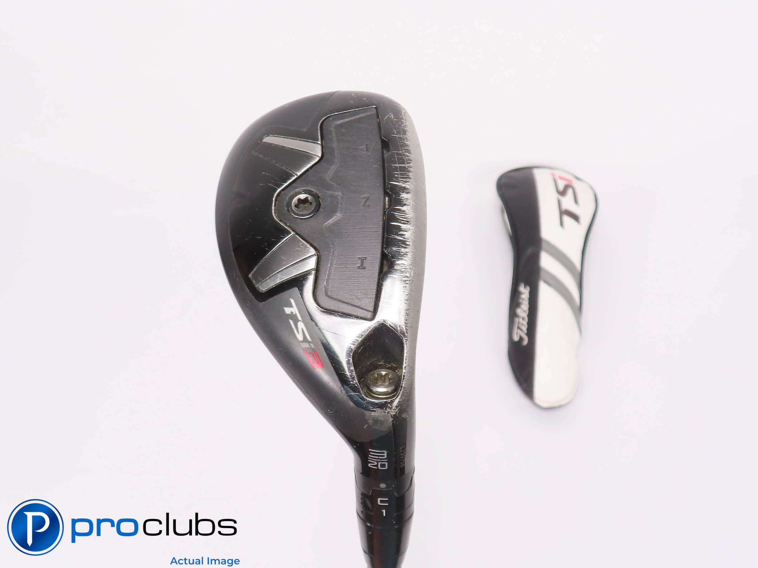 Titleist TSi3 20* 3 HYBRID w/Cover - HZRDUS Gen4 Black 80g 6.0 Stiff Flex 459823