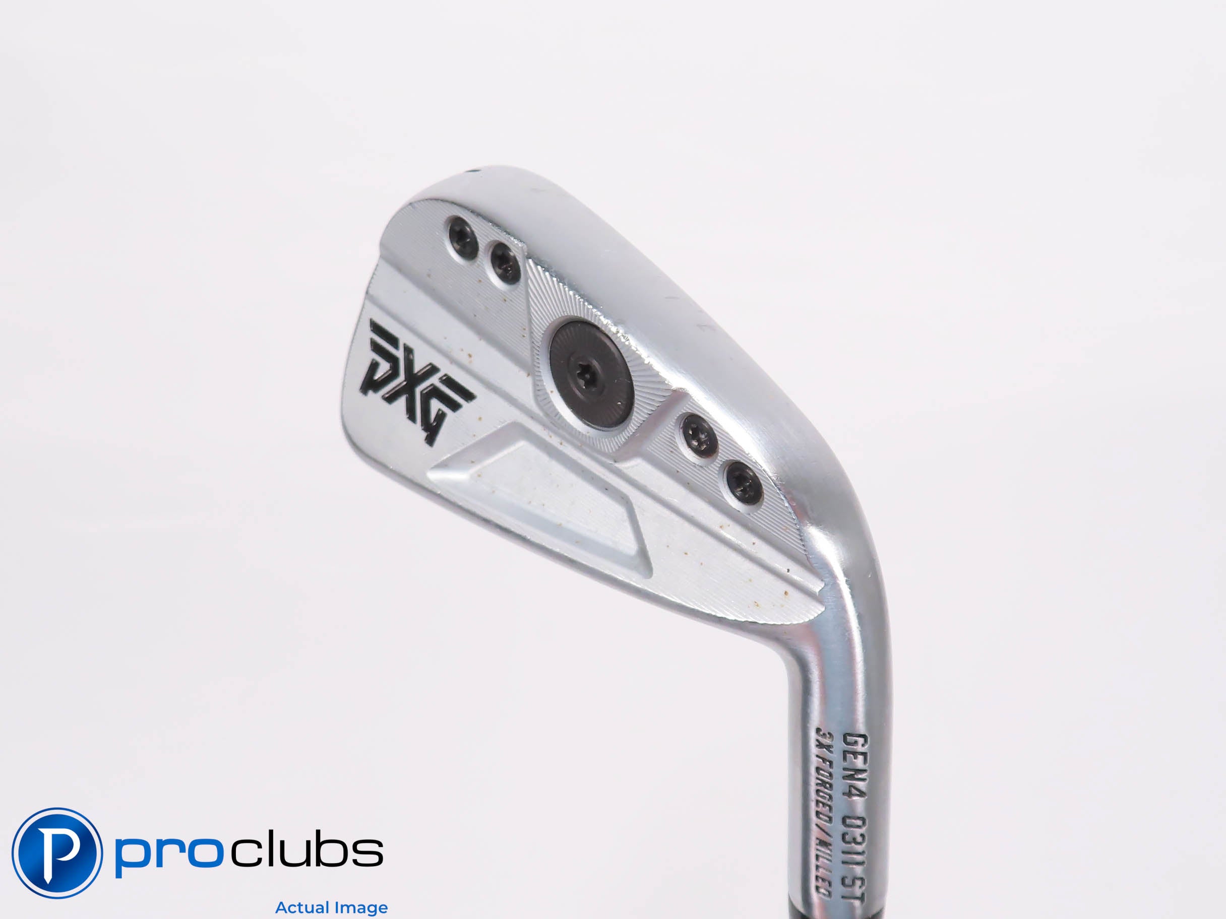 Nice PXG 0311ST Gen4 3xForged 23* 4 IRON - Elevate Tour X-Flex Steel 459866