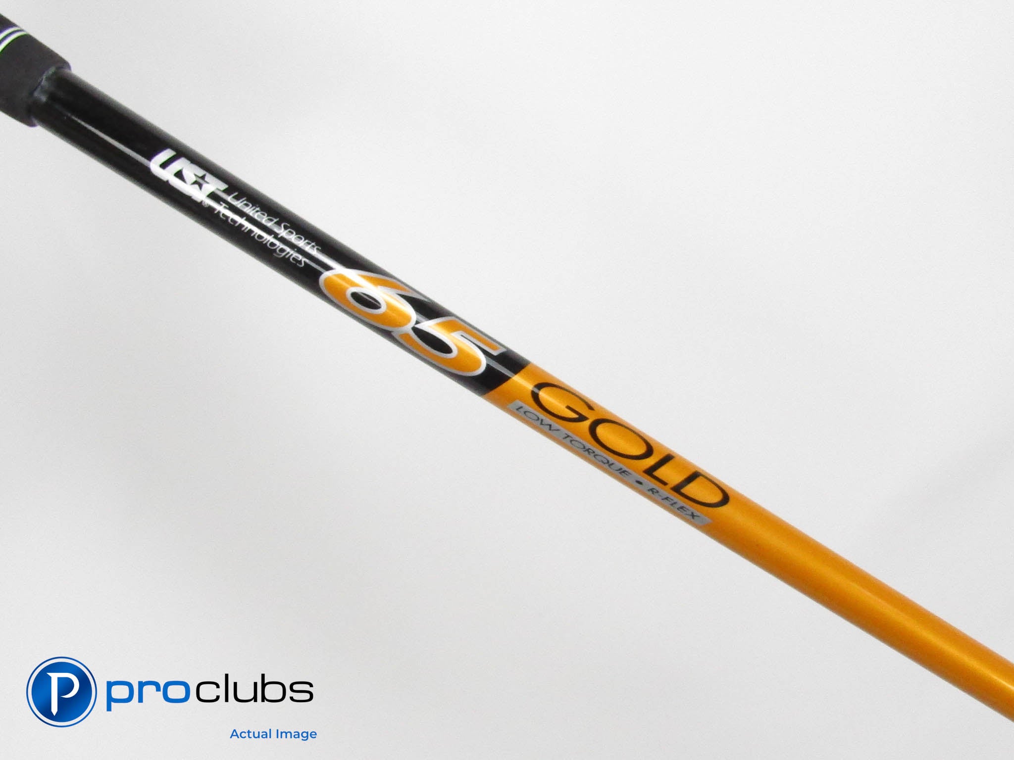 UST 65 Gold Regular Flex Driver Shaft w/ Titleist Tip #459569