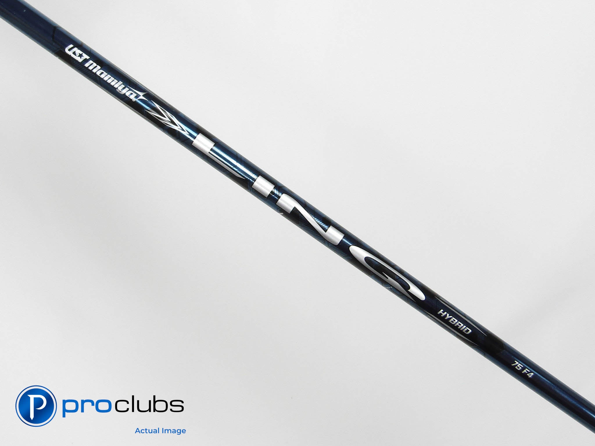 UST LIN-Q Blue 75 F4 Stiff Flex Hybrid Shaft Pull Out .370" Tip #459776