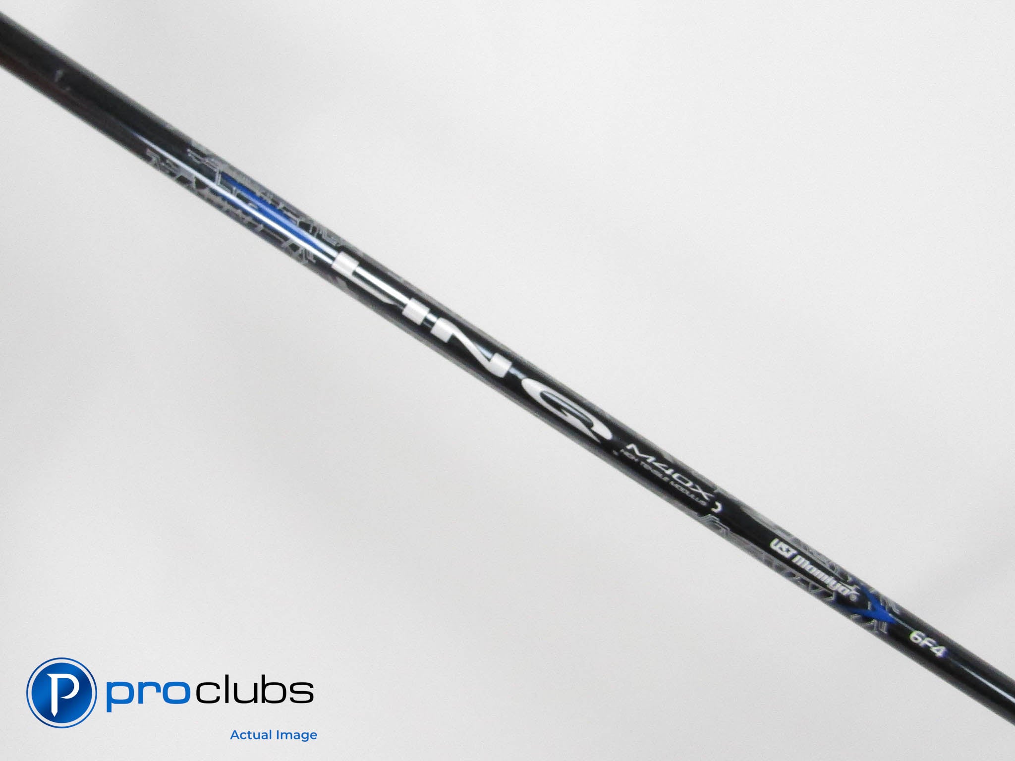UST Mamiya LIN-Q M40X Blue 6F4 Stiff Flex Driver Shaft w/ COBRA Tip #459845