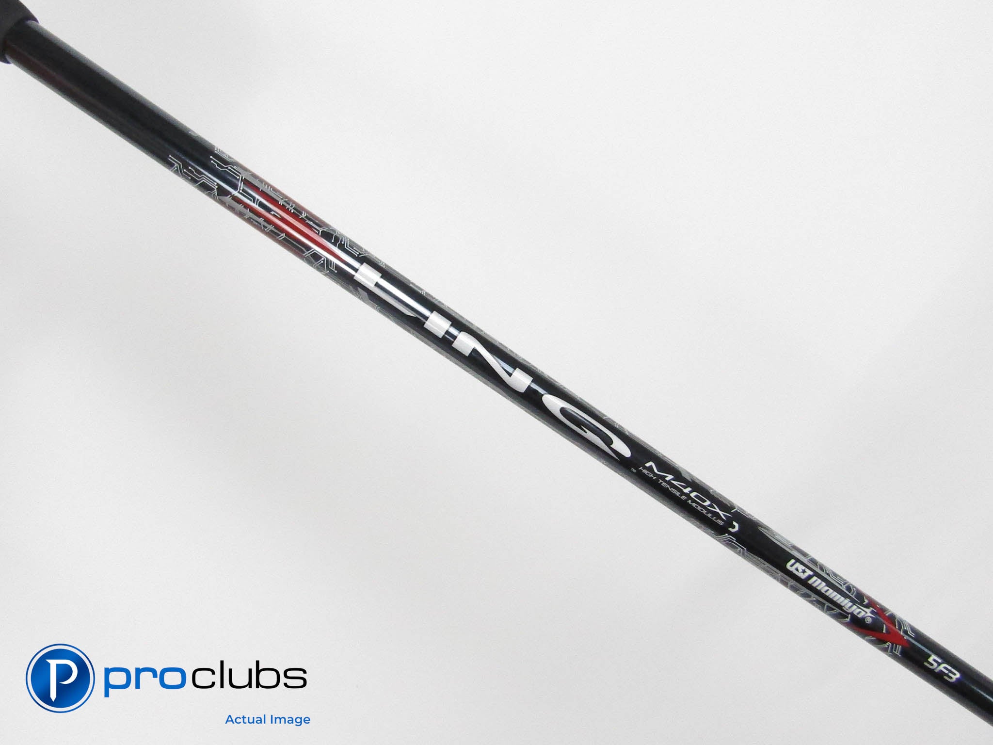 UST Mamiya LIN-Q M40X Red 5F4 Stiff Flex Driver Shaft w/ Callaway Tip #459885