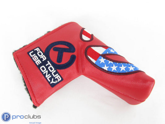 Circle T! Scotty Cameron Red "USA Industrial" Blade Headcover- 417959