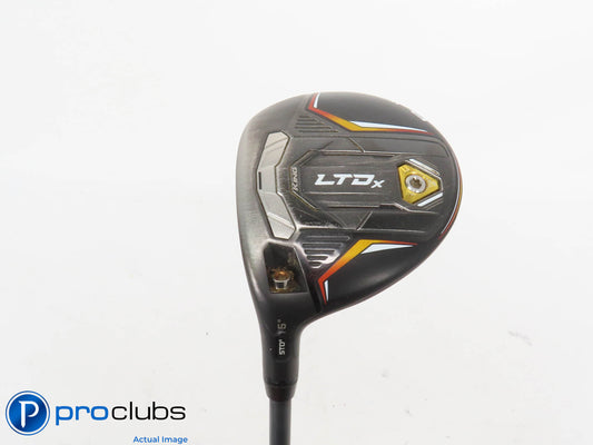 Left Handed Cobra KING LTDx 15* 3 Wood - HZRDUS Smoke iM10 Regular Flex #416390