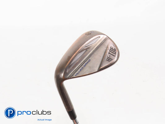 Nice Left Handed TaylorMade Milled Grind HI-TOE 60*(7*) WEDGE -Wedge Flex 412718