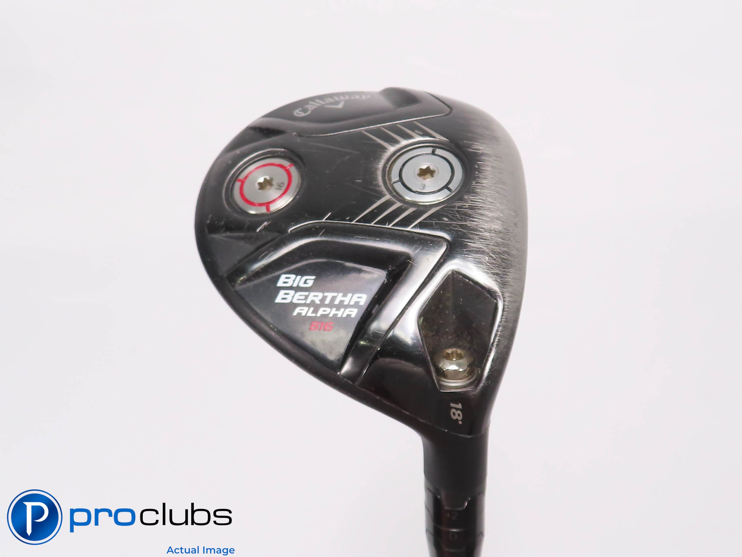 Callaway Big Bertha Alpha 816 18* 5 Wood - Aldila Rogue 110MSI 70g Stiff #459907
