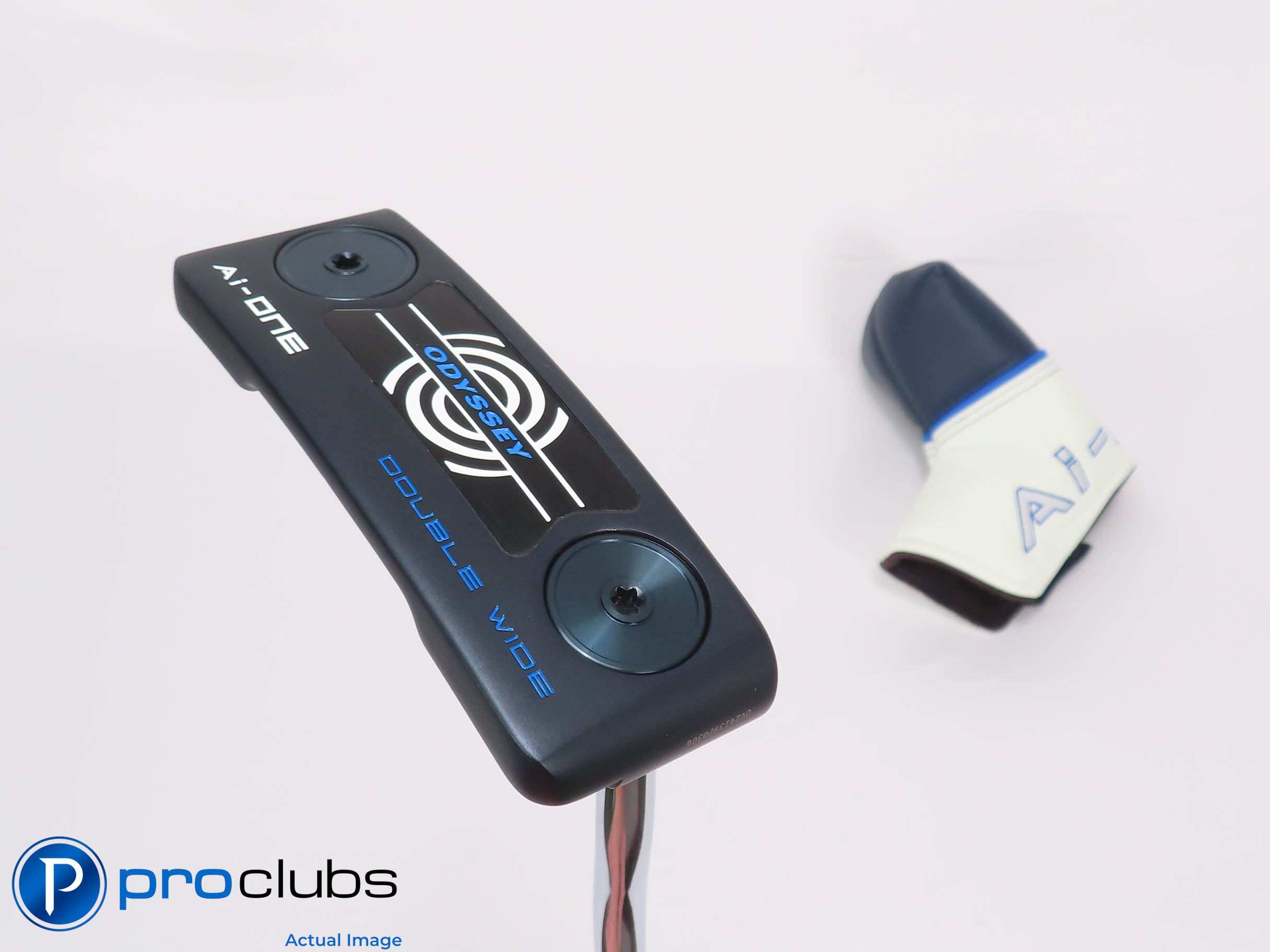 Excellent! Odyssey Ai-ONE DOUBLE WIDE 35" Putter w/Cover - 459877