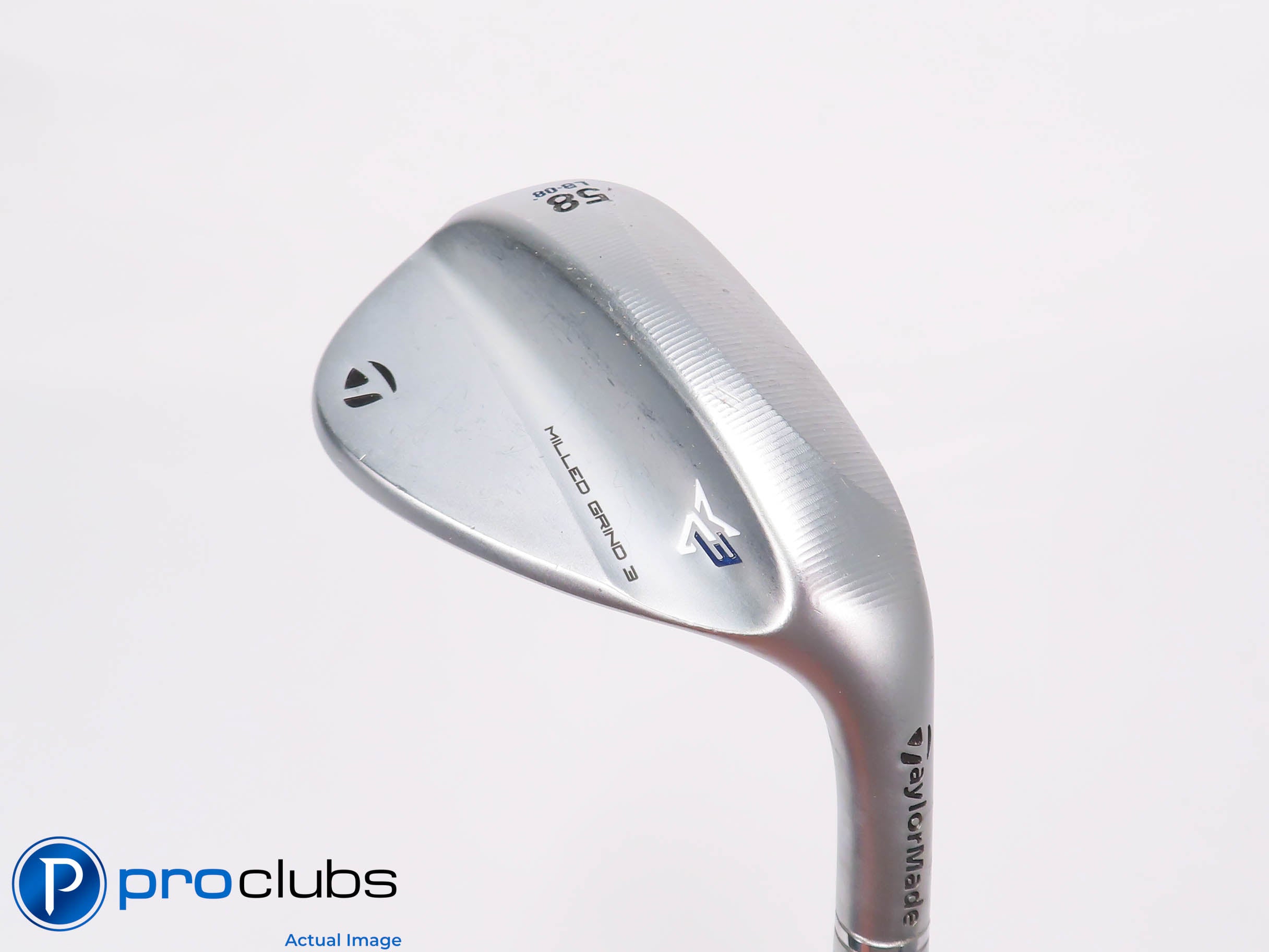 TaylorMade Milled Grind 3 58*(8*) Wedge LB-Grind - KBS TGI 70 Regular - 460119
