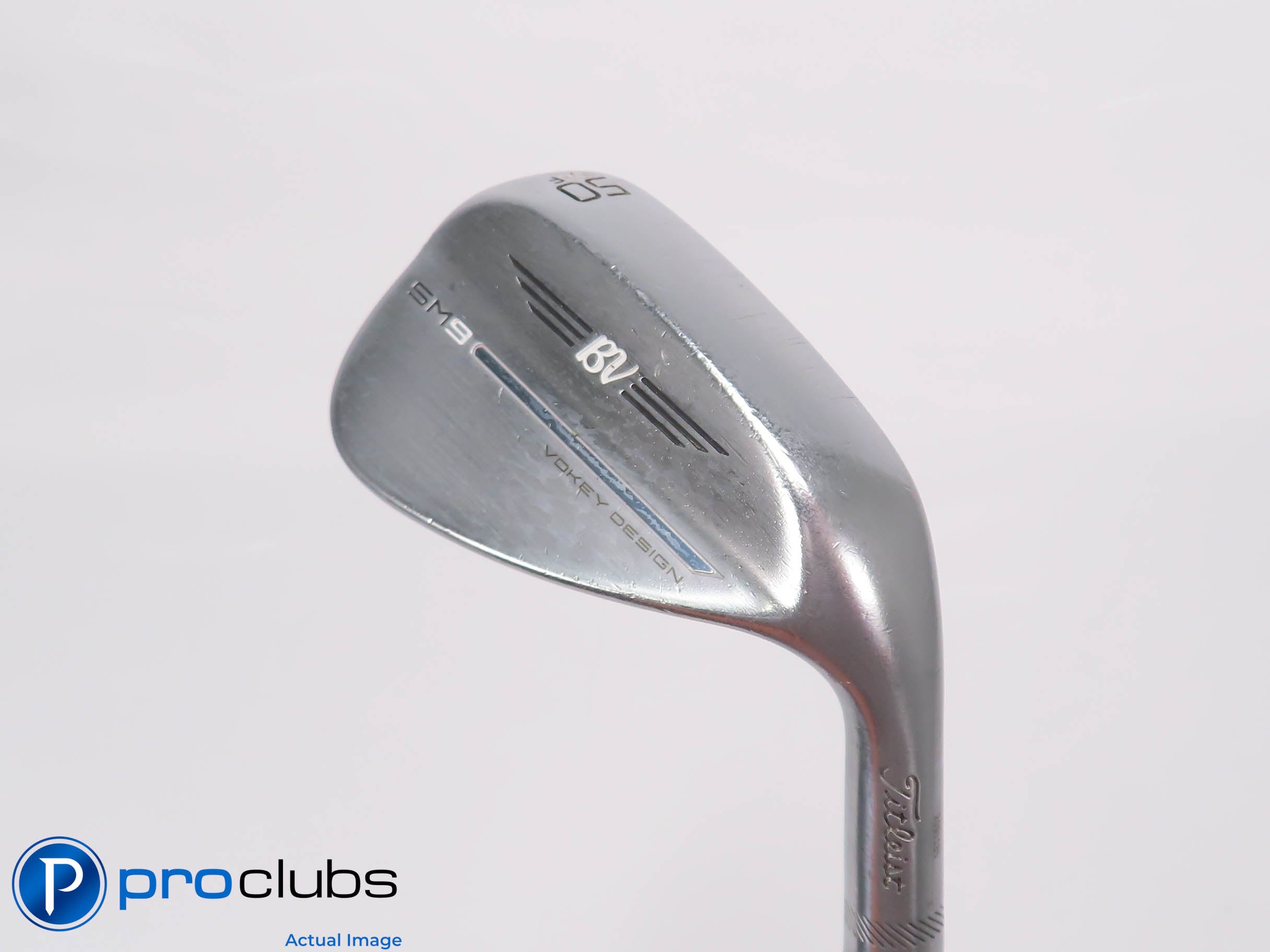 Titleist Vokey SM9 Chrome 50*(8*) Wedge F-Grind - Modus3 Tour 120g Stiff #459831