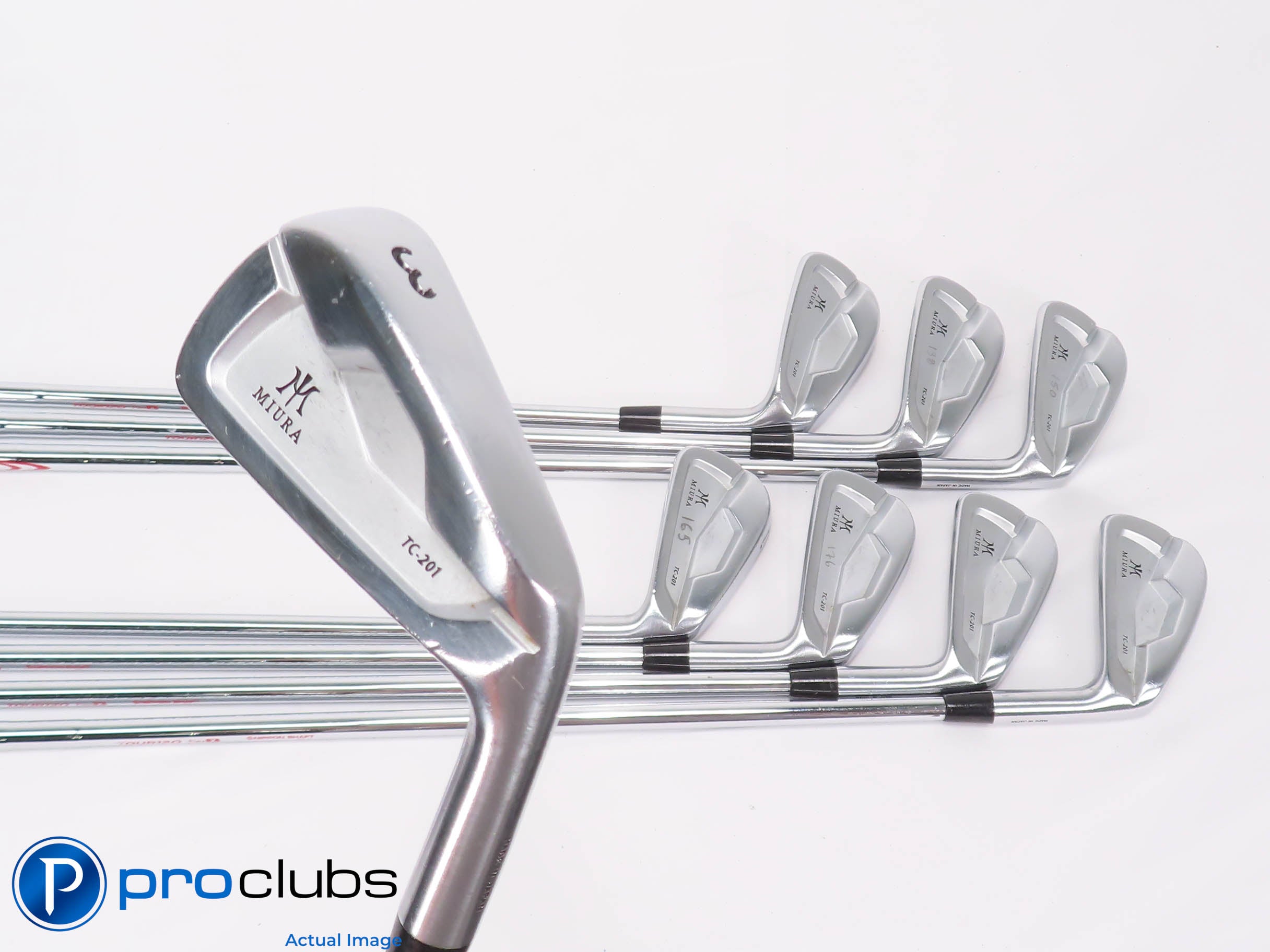 Nice MIURA TC-201 3-PW IRON SET - Nippon Modus Tour 120 X-Flex Steel 459308
