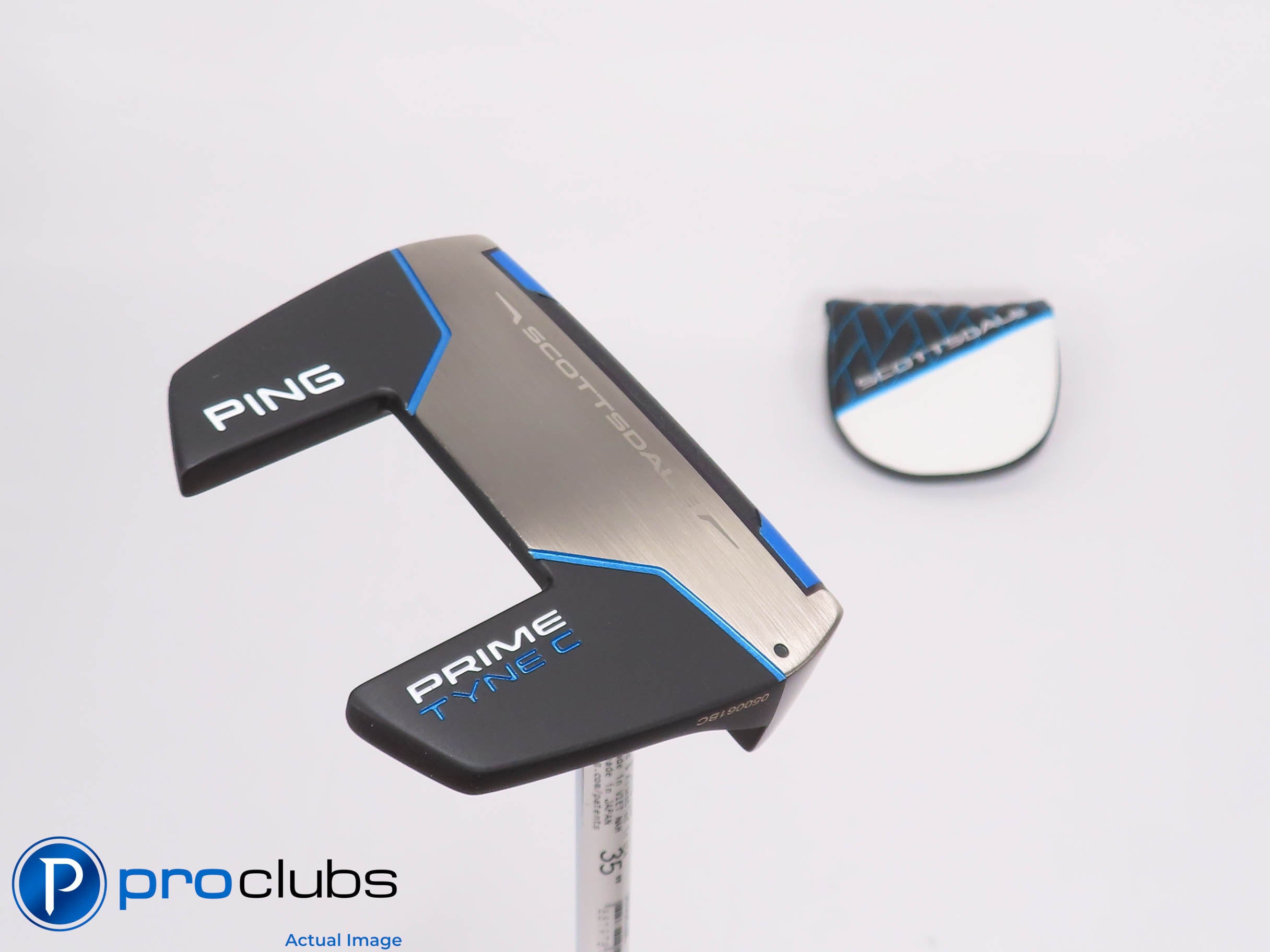 NEW Ping 2025 Scottsdale PRIME TYNE C Center Shaft 35" PUTTER w/Cover 460083