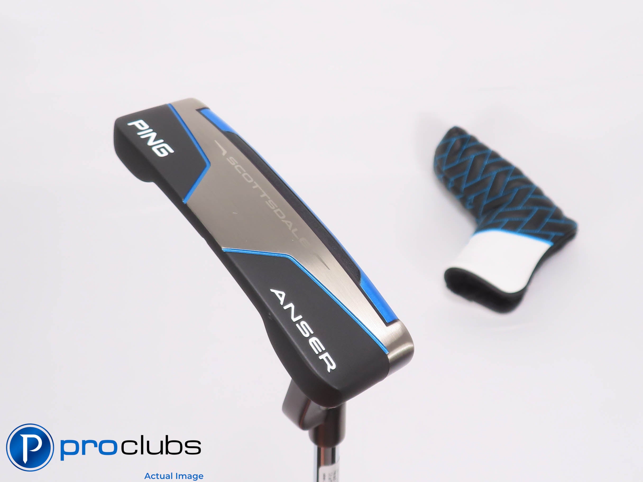 NEW Ping 2025 Scottsdale ANSER 35" PUTTER w/Cover - Slight Arc 460082