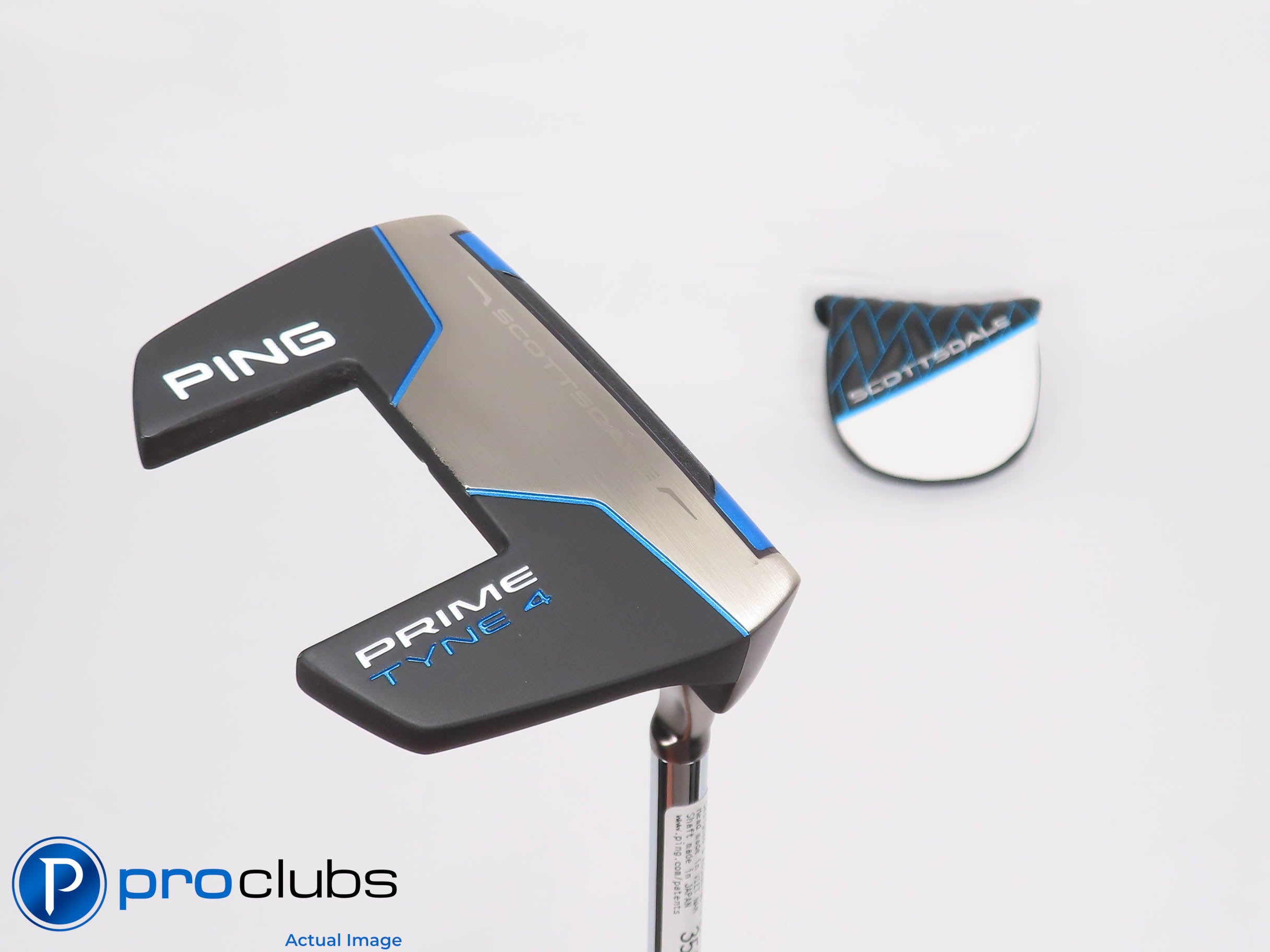 NEW Ping 2025 Scottsdale PRIME TYNE 4 35" PUTTER w/Cover - Strong Arc 460080