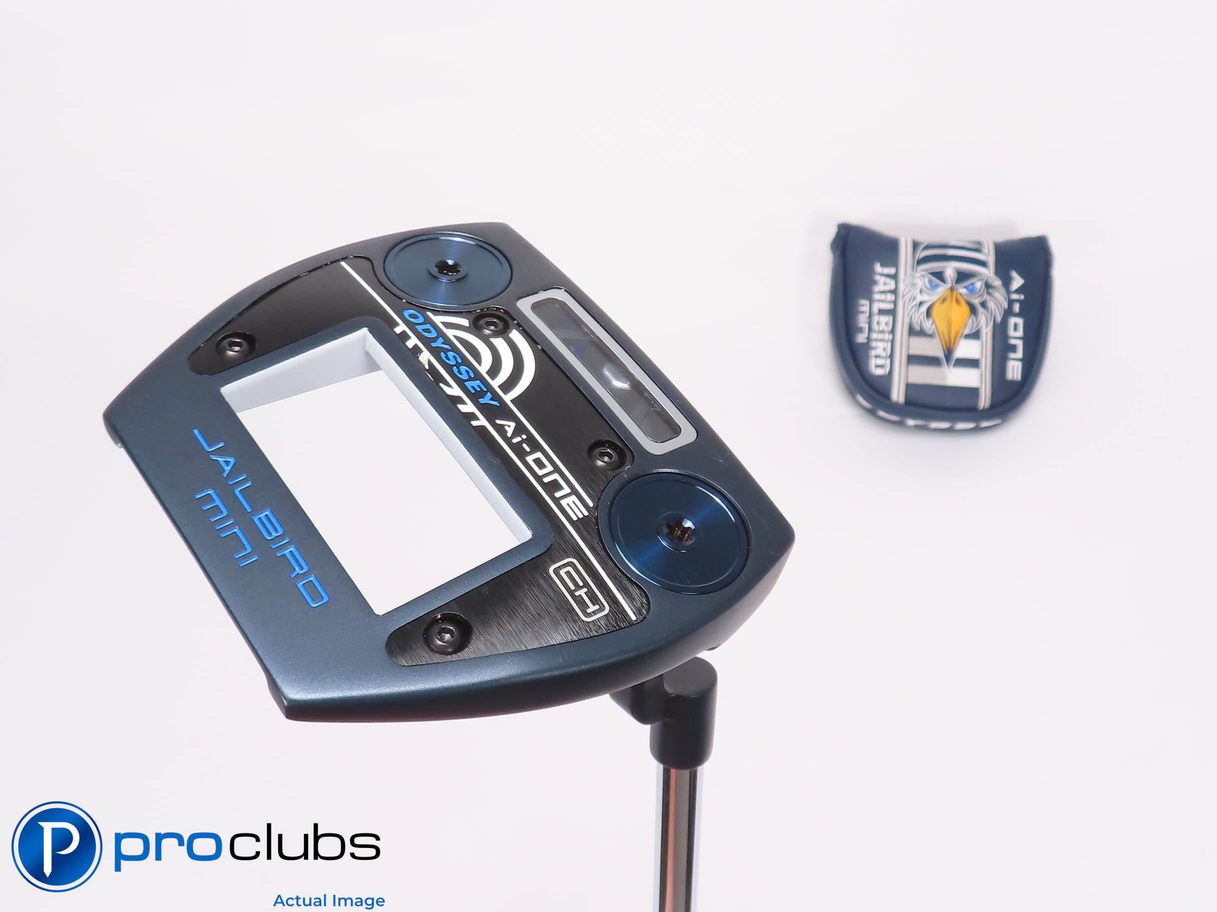 Mint Odyssey Ai-ONE JAILBIRD MINI CH 35" PUTTER w/Cover - Stroke Lab SL90 459874
