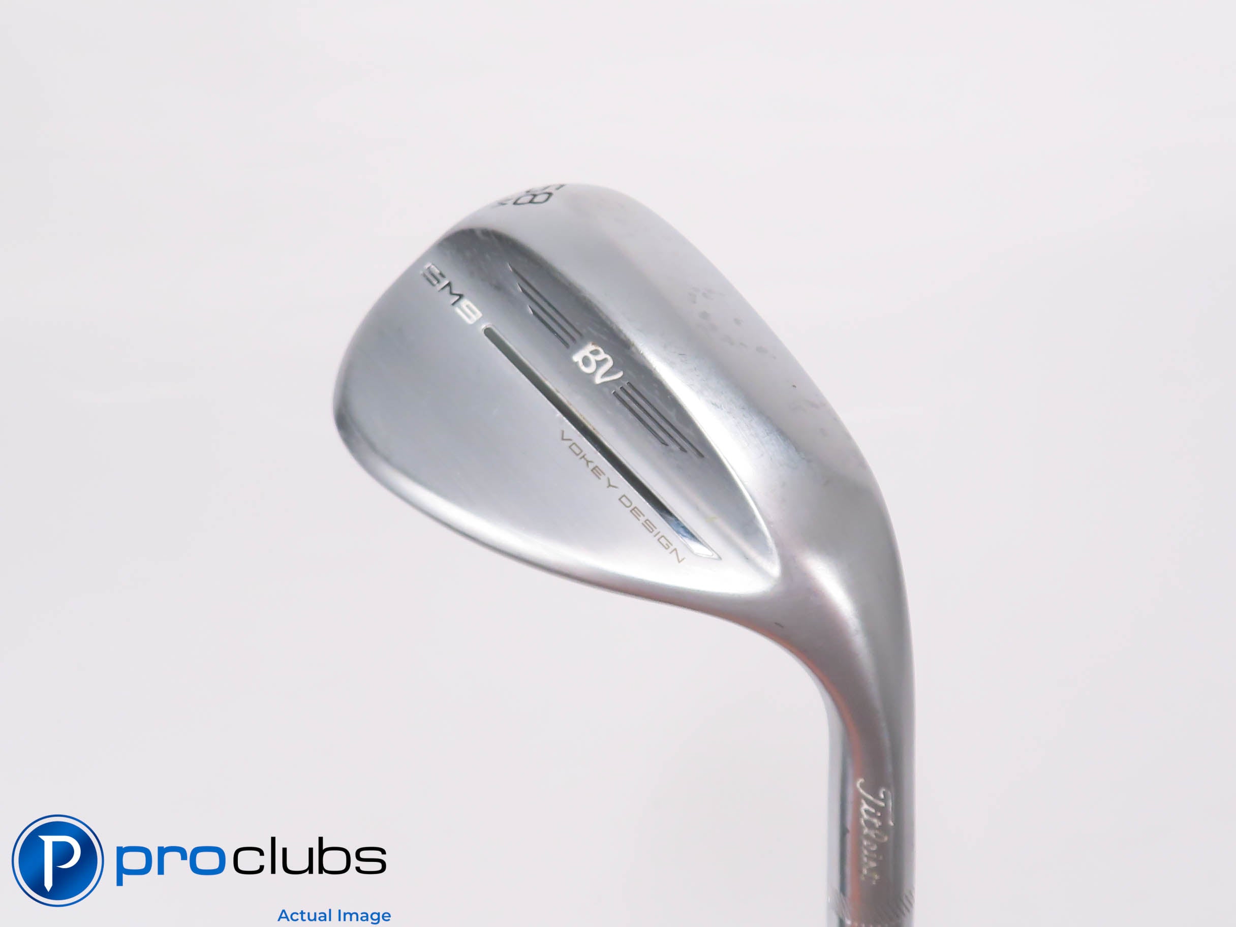 Titleist Vokey SM9 Chrome 58*(8*) Wedge M-Grind - Aldila NV 95g Stiff - 459939