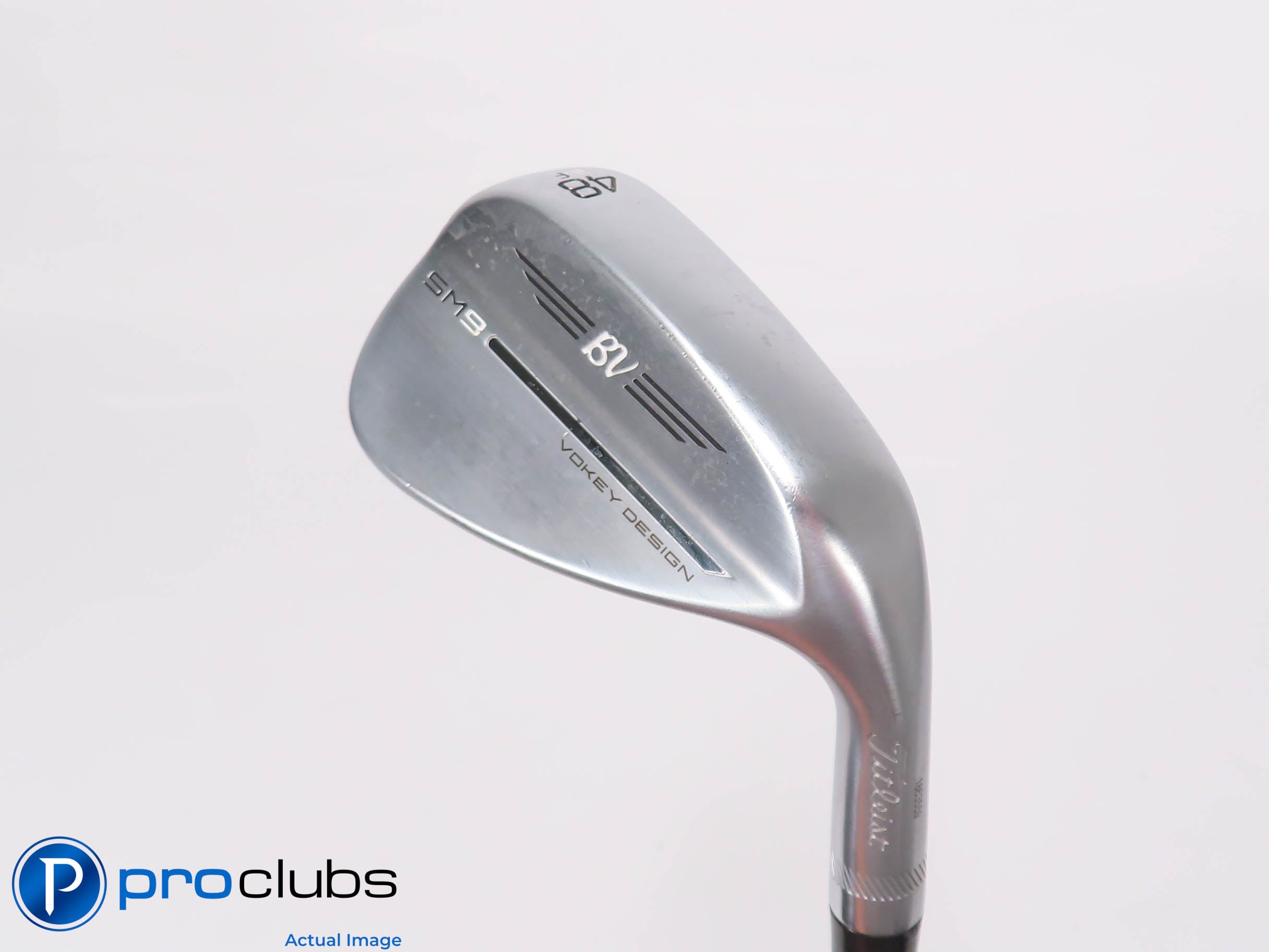 Titleist Vokey SM9 Chrome 48*(10*) Wedge F-Grind - Aldila NV 95g Stiff - 459938