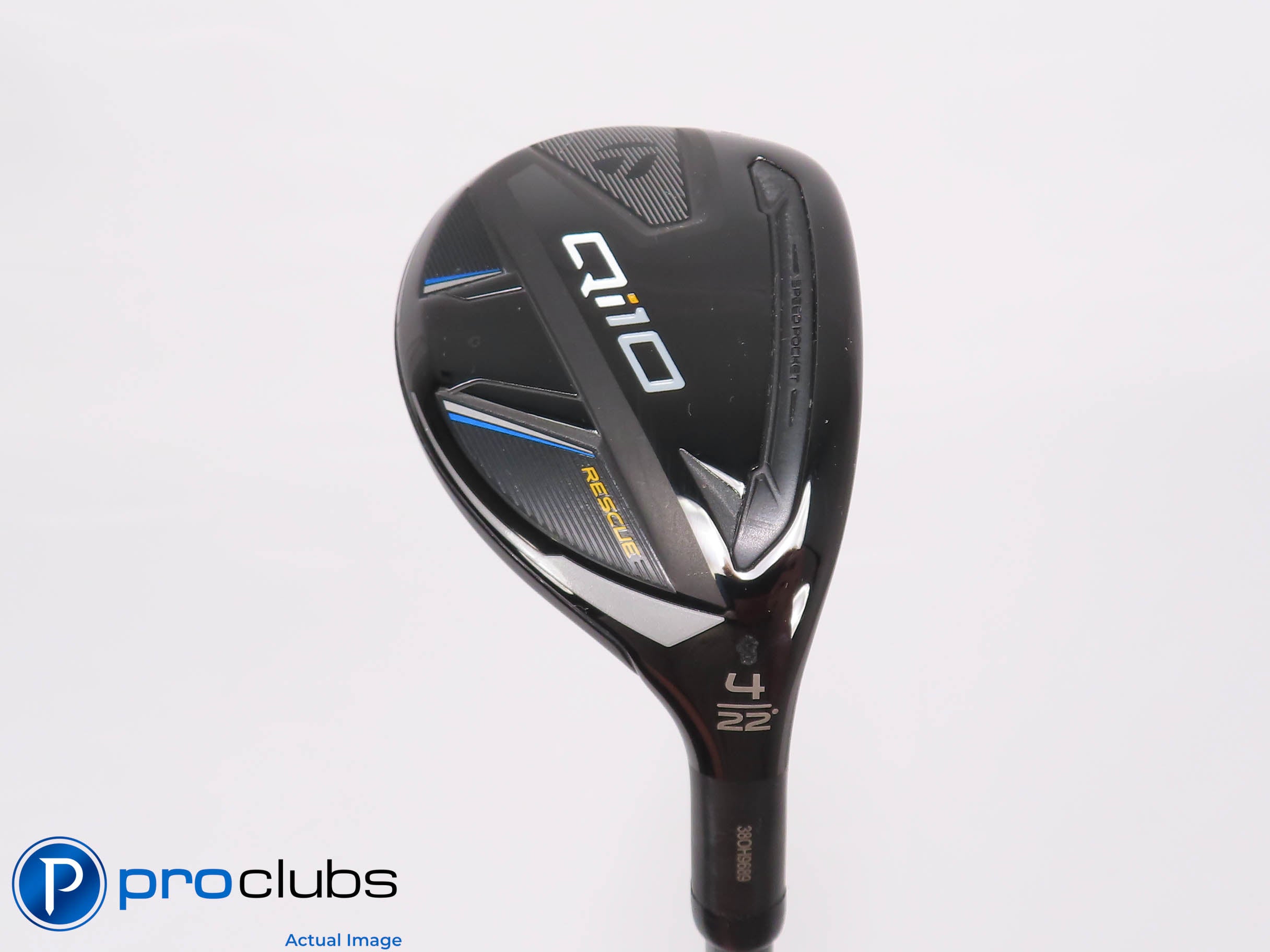 TaylorMade Qi10 Rescue 22* 4 Hybrid - Fujikura Pro 2.0 8-S Stiff Flex - 460013