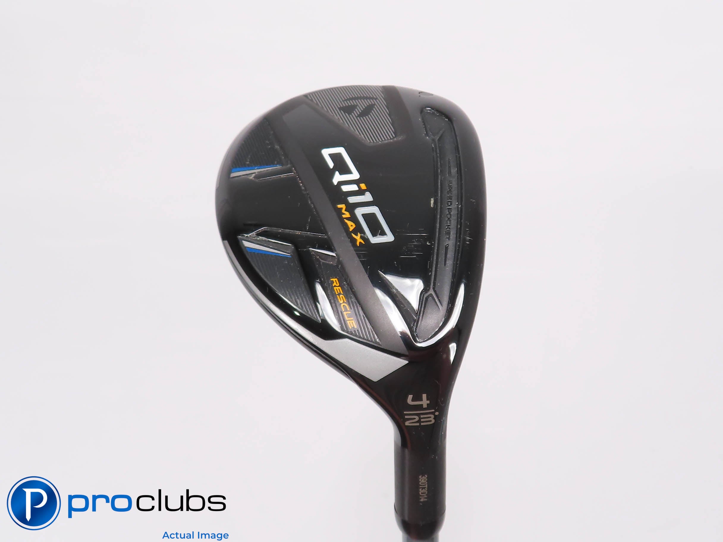 TaylorMade Qi10 MAX Rescue 23* 4 Hybrid - Fujikura Pro 2.0 7-R Regular - 459995