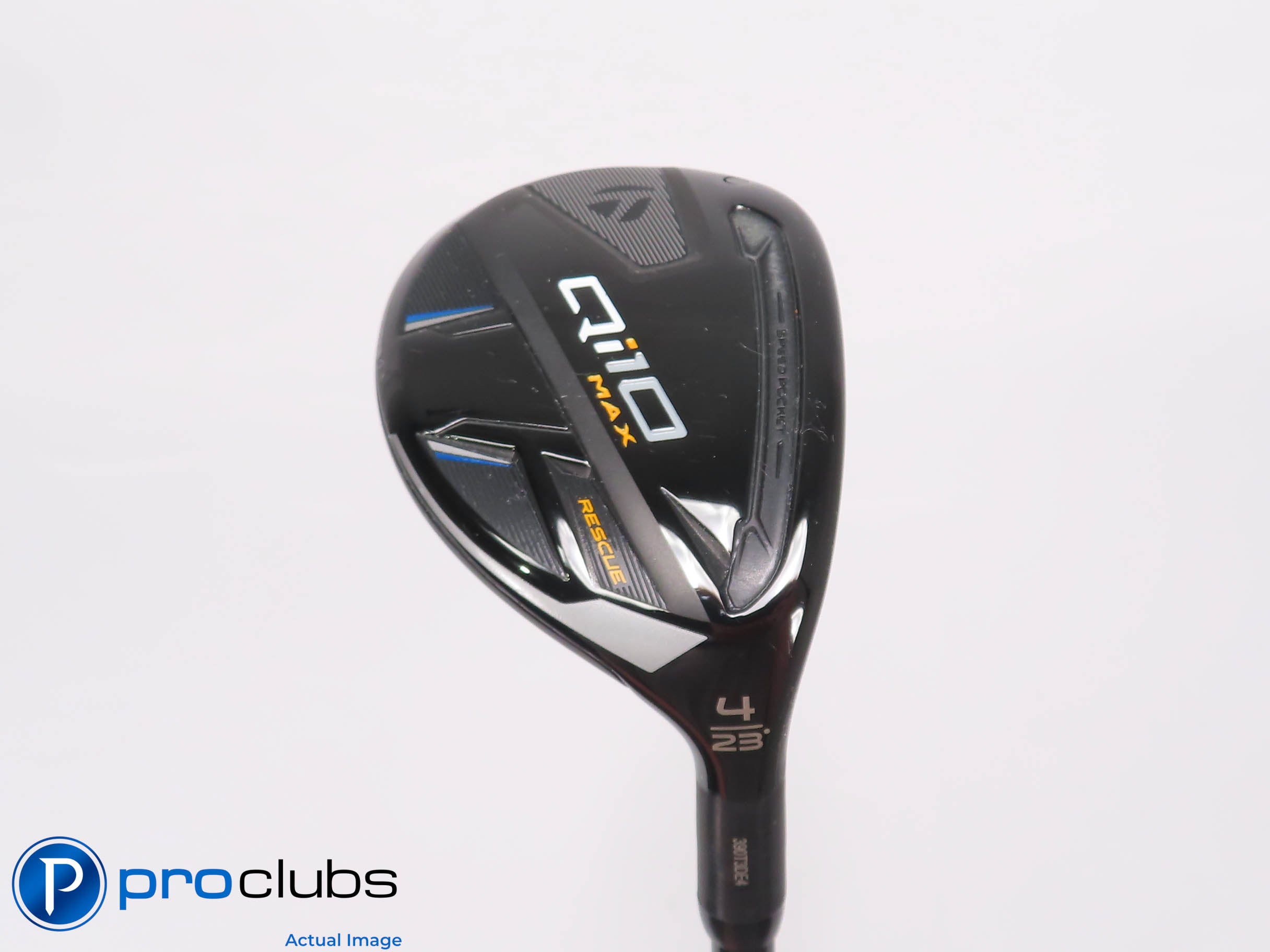 TaylorMade Qi10 MAX Rescue 23* 4 Hybrid - Tensei Red CK 60g Senior Flex - 460004