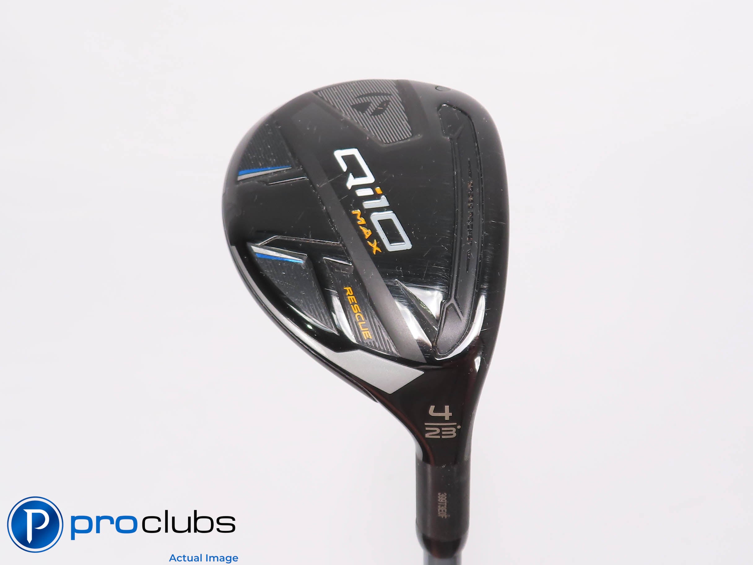 TaylorMade Qi10 MAX Rescue 23* 4 Hybrid - Fujikura Pro 2.0 7-R Regular - 459994