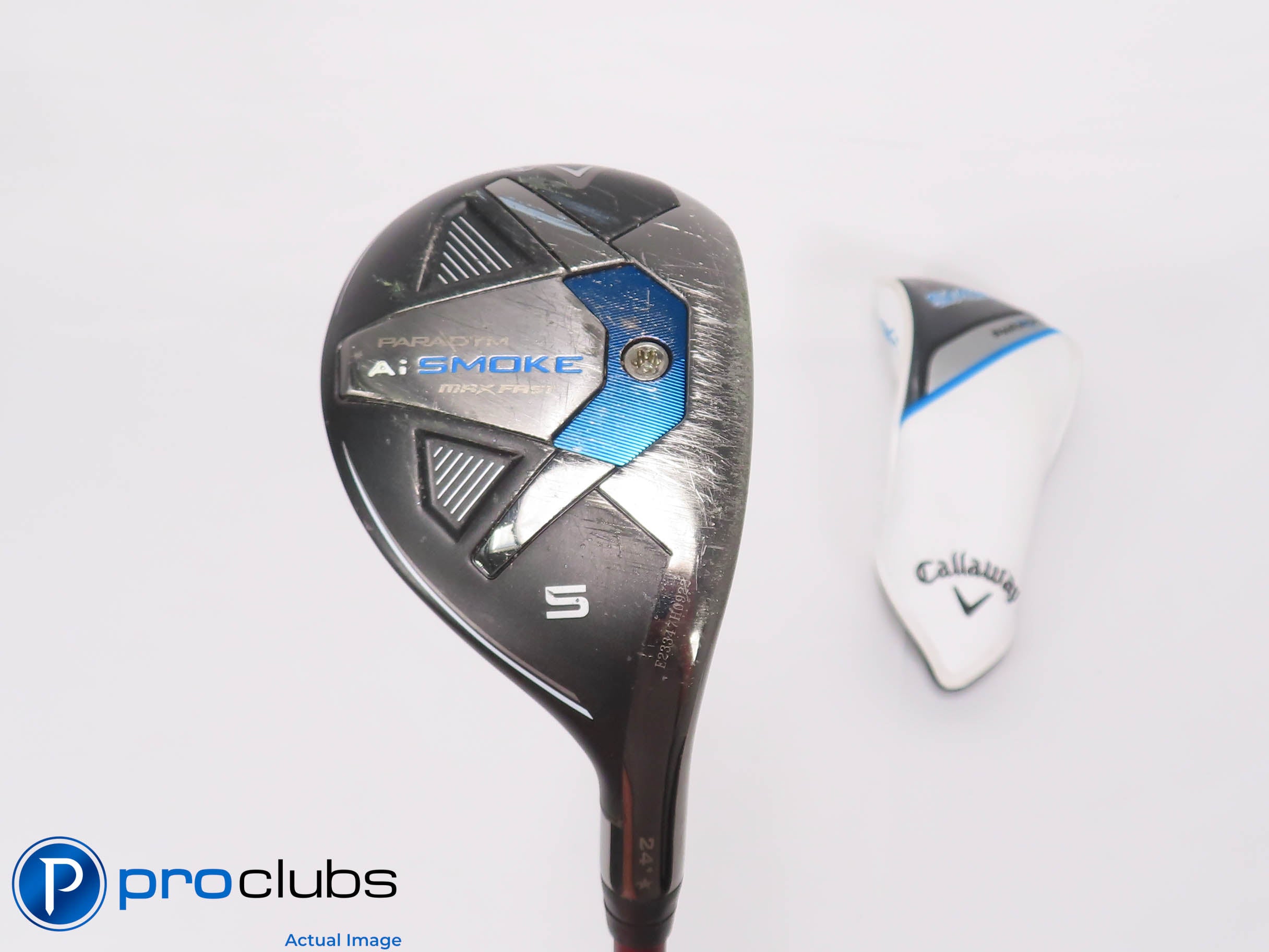 Callaway Ai Smoke MAX FAST 24* 5 Hybrid w/HC - Ventus Red 8X X-Flex #460113