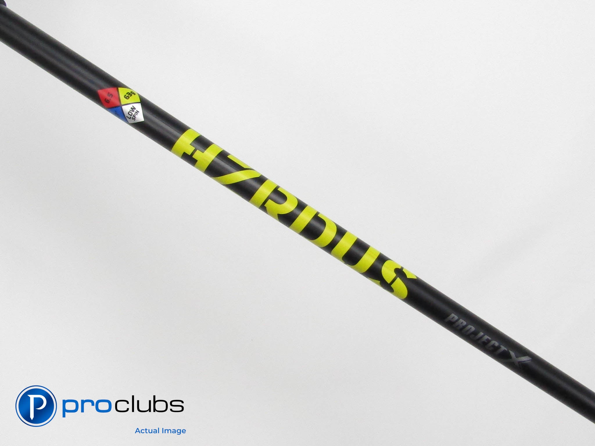Project X HZRDUS Yellow 63 6.5 X-Flex Driver Shaft w/ Titleist Tip #457070