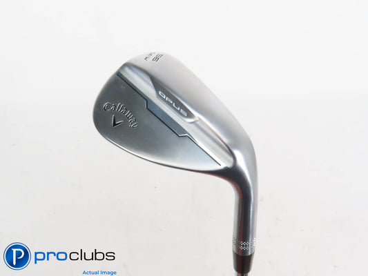 New! Callaway OPUS Brushed Chrome W-Grind 56*(14*) Wedge - DG MID 115 - 418130