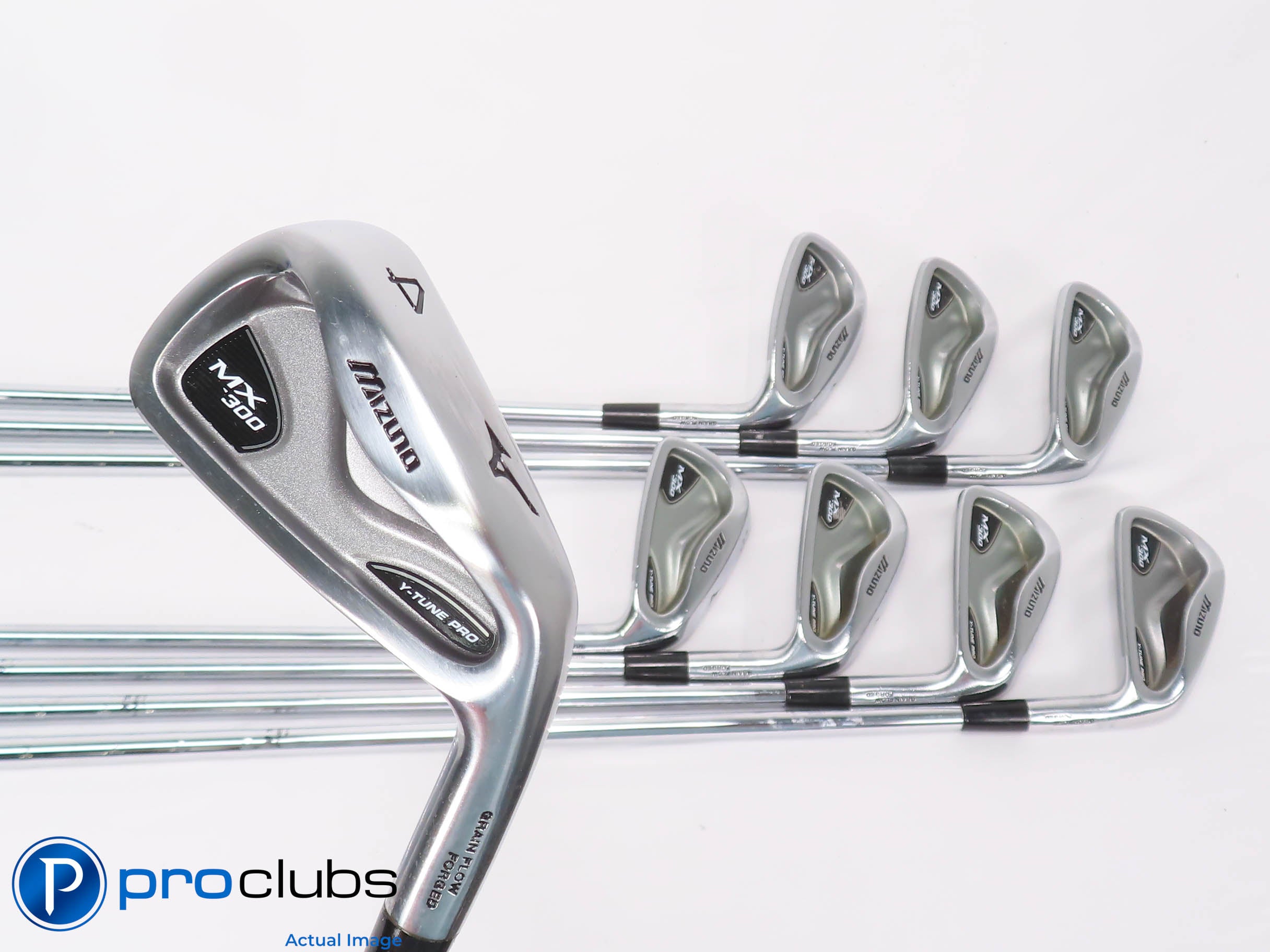 Mizuno MX-300 4-PW,GW IRON SET - Dynalite Gold XP Regular Flex Steel 460104