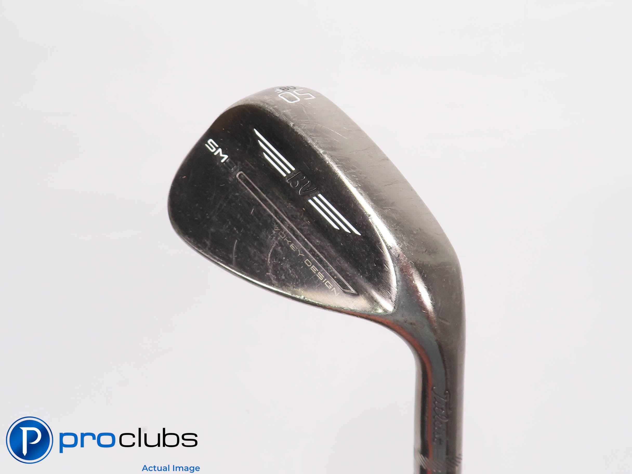 Titleist Vokey SM9 50*(8*) Wedge F-Grind - Vokey Wedge Flex - 459829