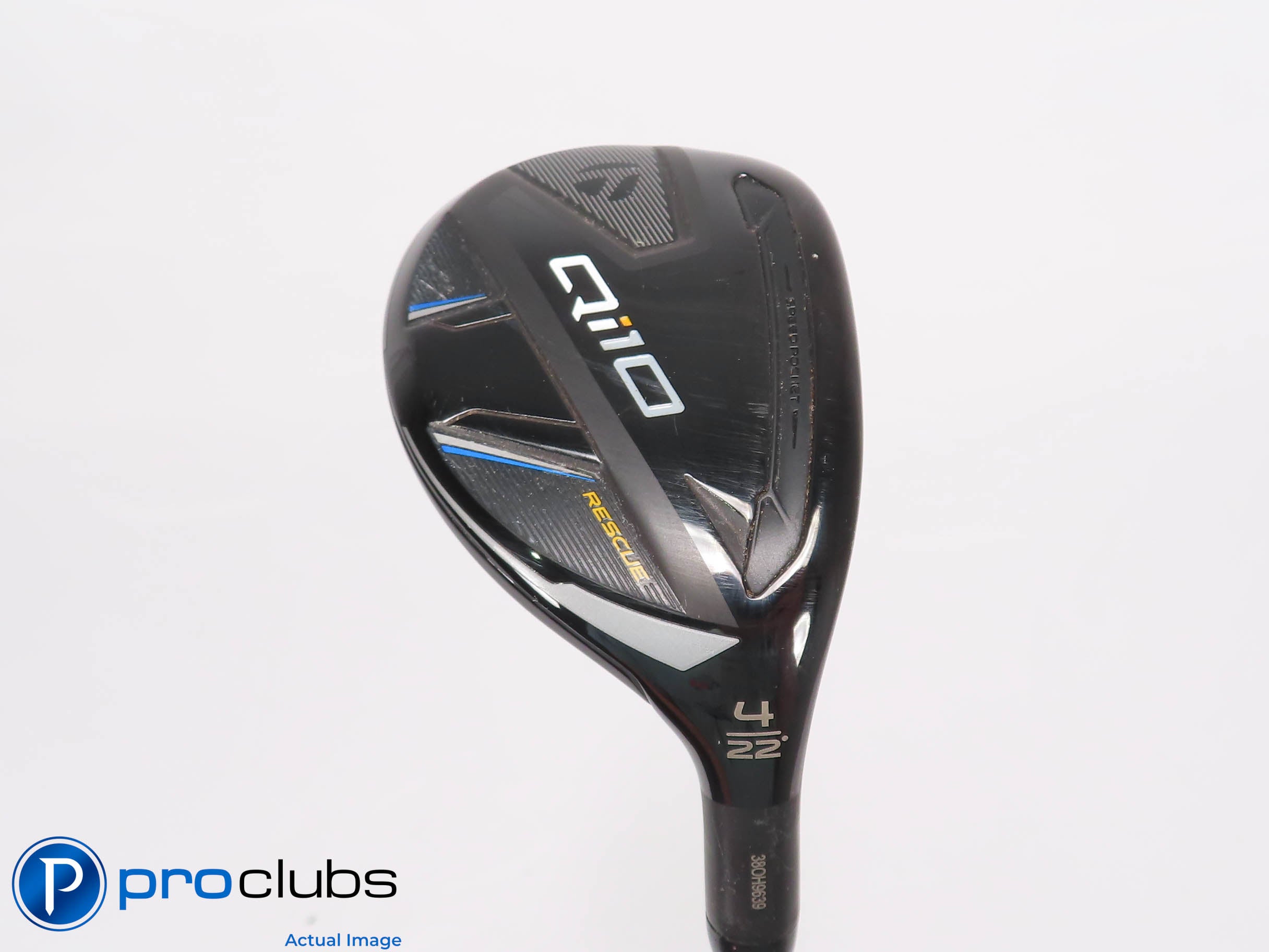 TaylorMade Qi10 Rescue 22* 4 Hybrid - Even Flow Riptide 80g Extra Stiff #459966