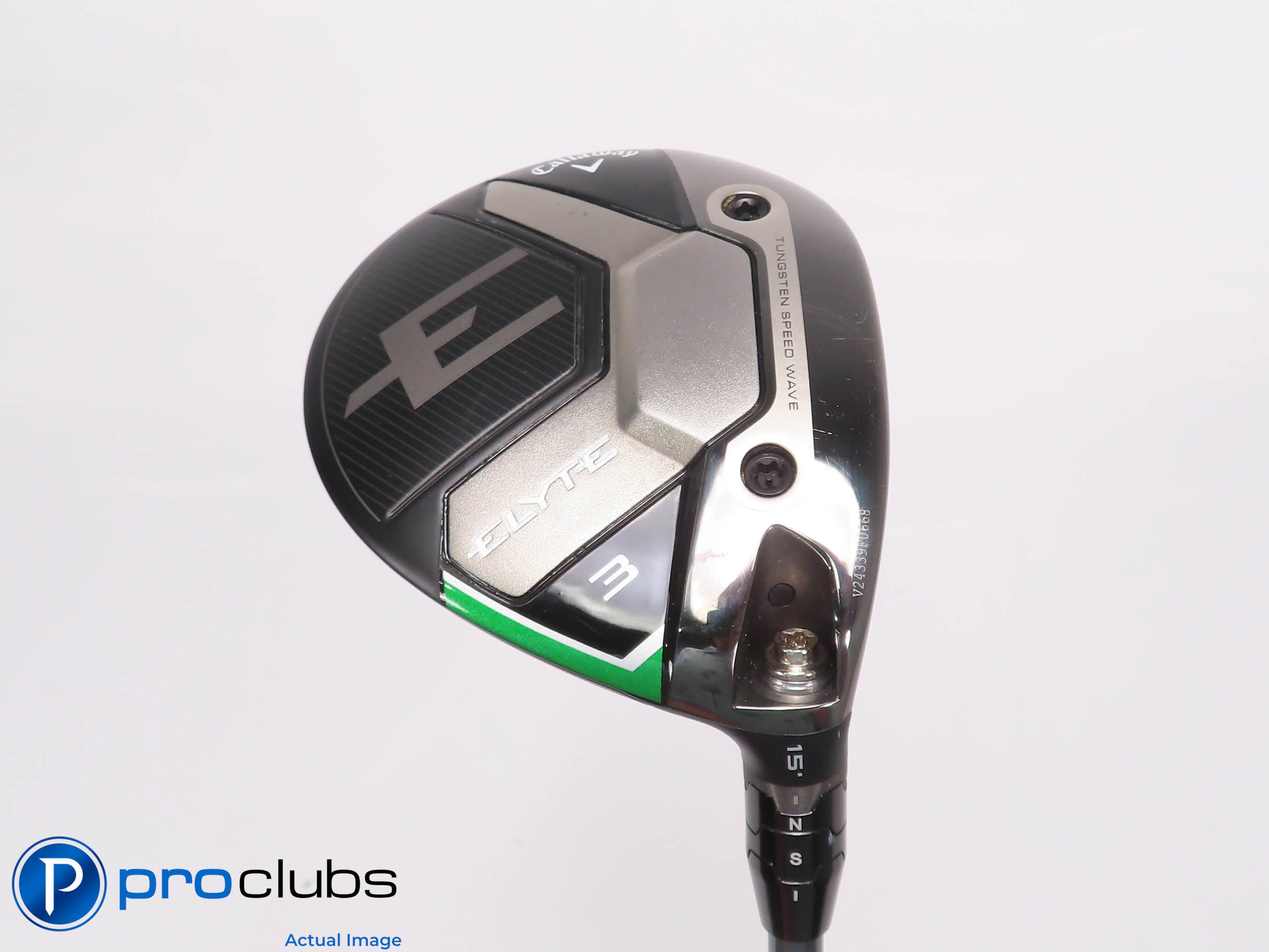 Nice! Callaway '25 ELYTE 15* 3 Wood - Denali Blue 70g 6.0 Stiff Flex - 460162