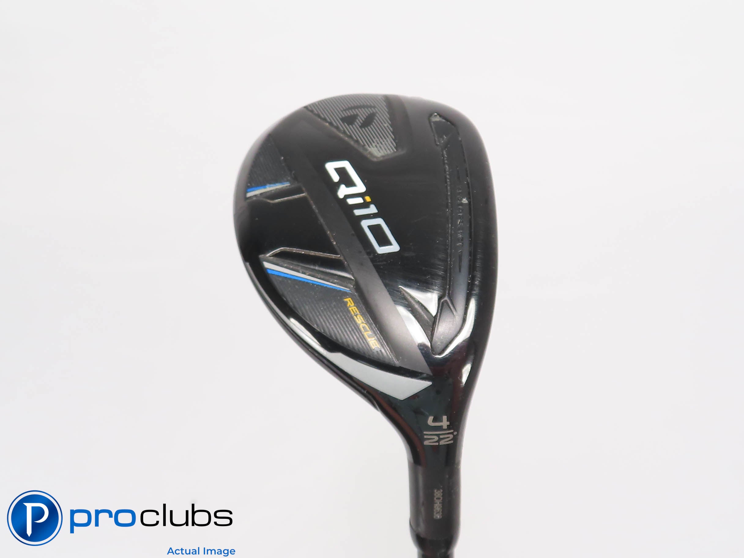 TaylorMade Qi10 Rescue 22* 4 Hybrid - Mitsubishi Tensei Orange X-Flex #459961