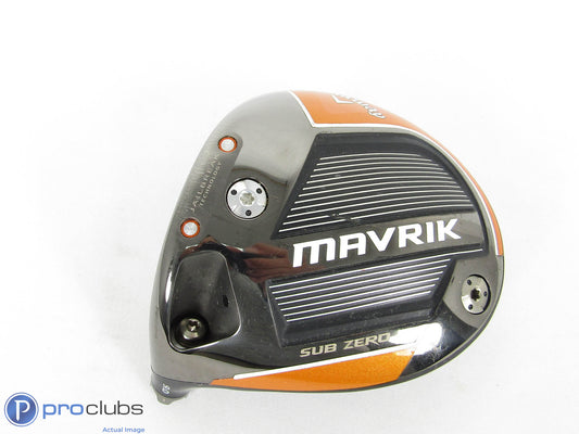 Left Handed! Callaway Mavrik Sub Zero 9* Driver - Head Only - 417654