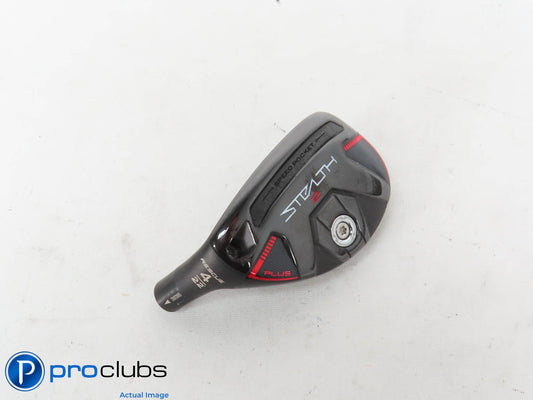 Left Handed TaylorMade Stealth 2 Plus+ Rescue 22* 4 Hybrid - Head Only - #418193